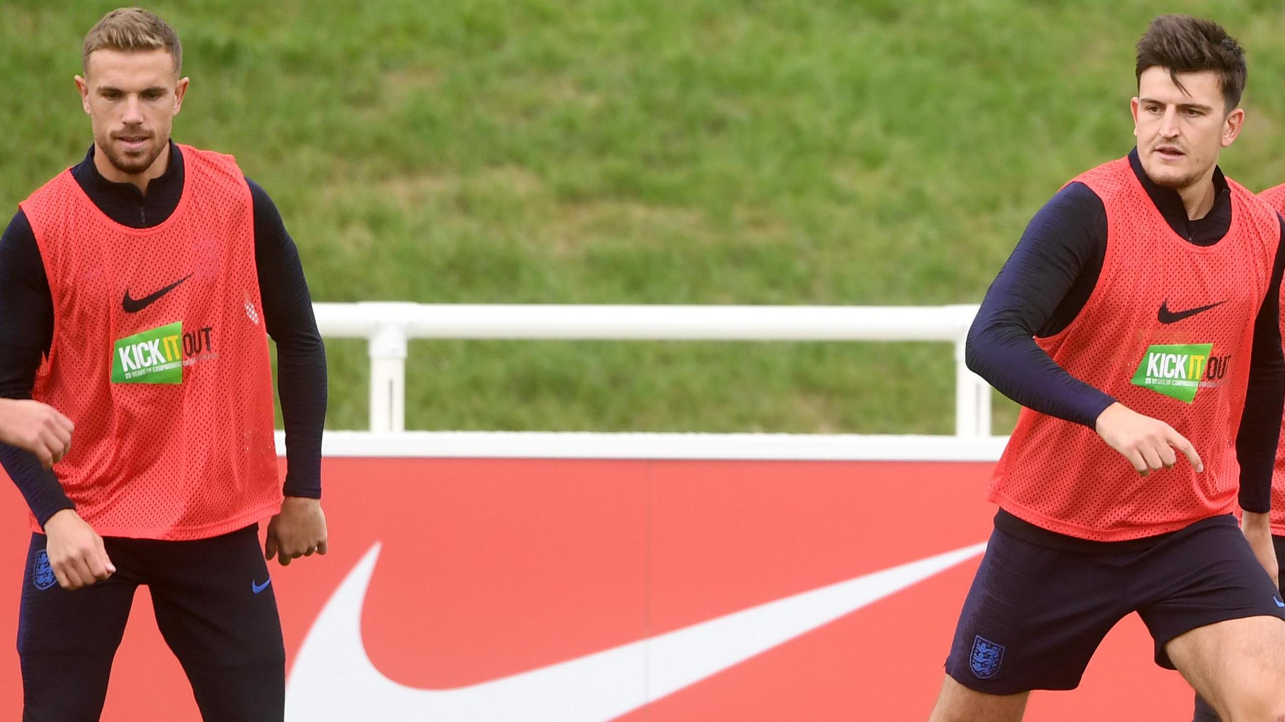 Jordan Henderson and Harry Maguire