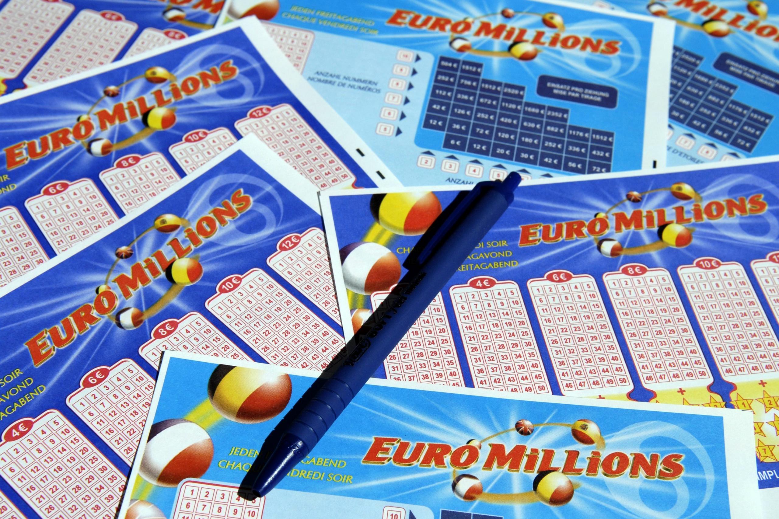 Euromillions ticket