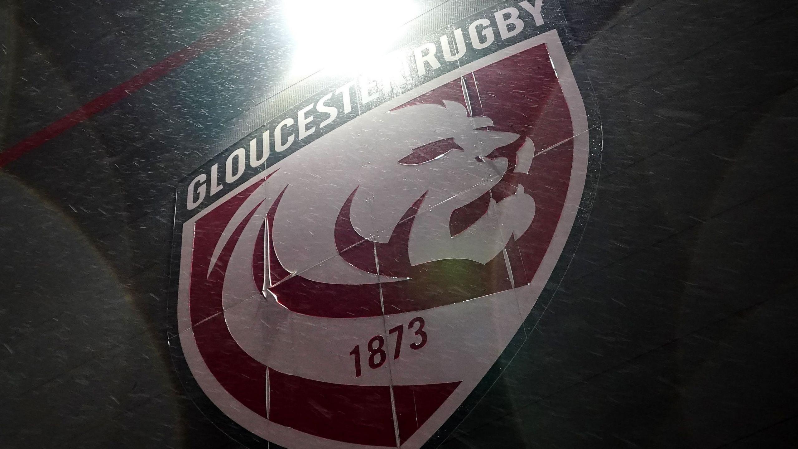 The Gloucester Rugby emblem.
