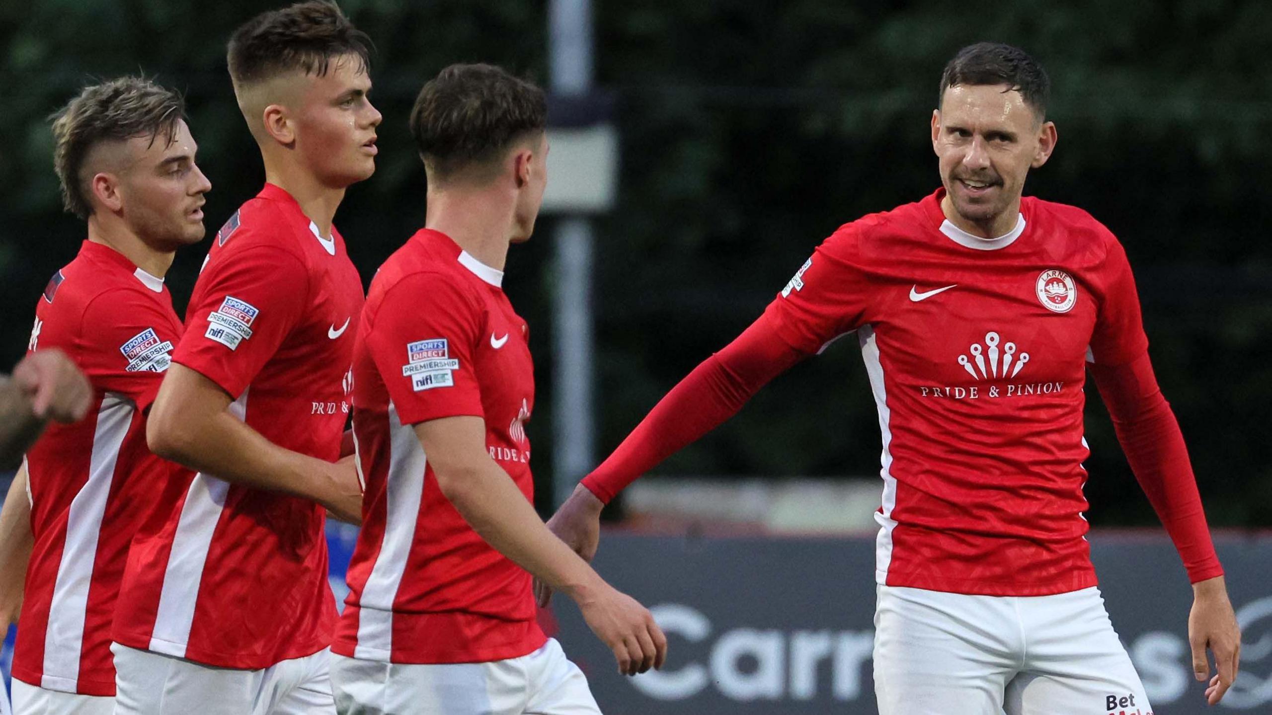 Mark Randall celebrates 