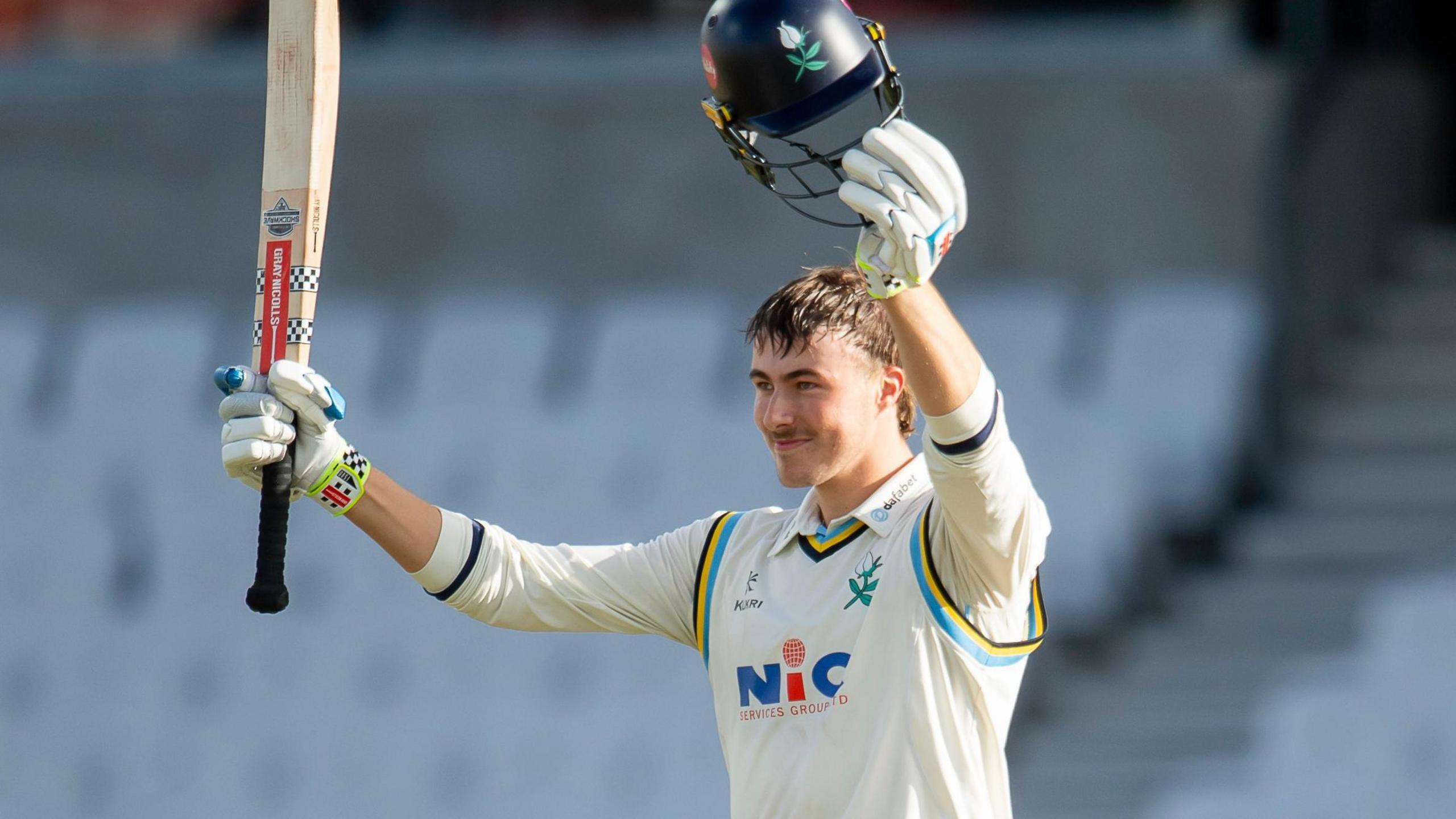 James Wharton reaches a century for Yorkshire