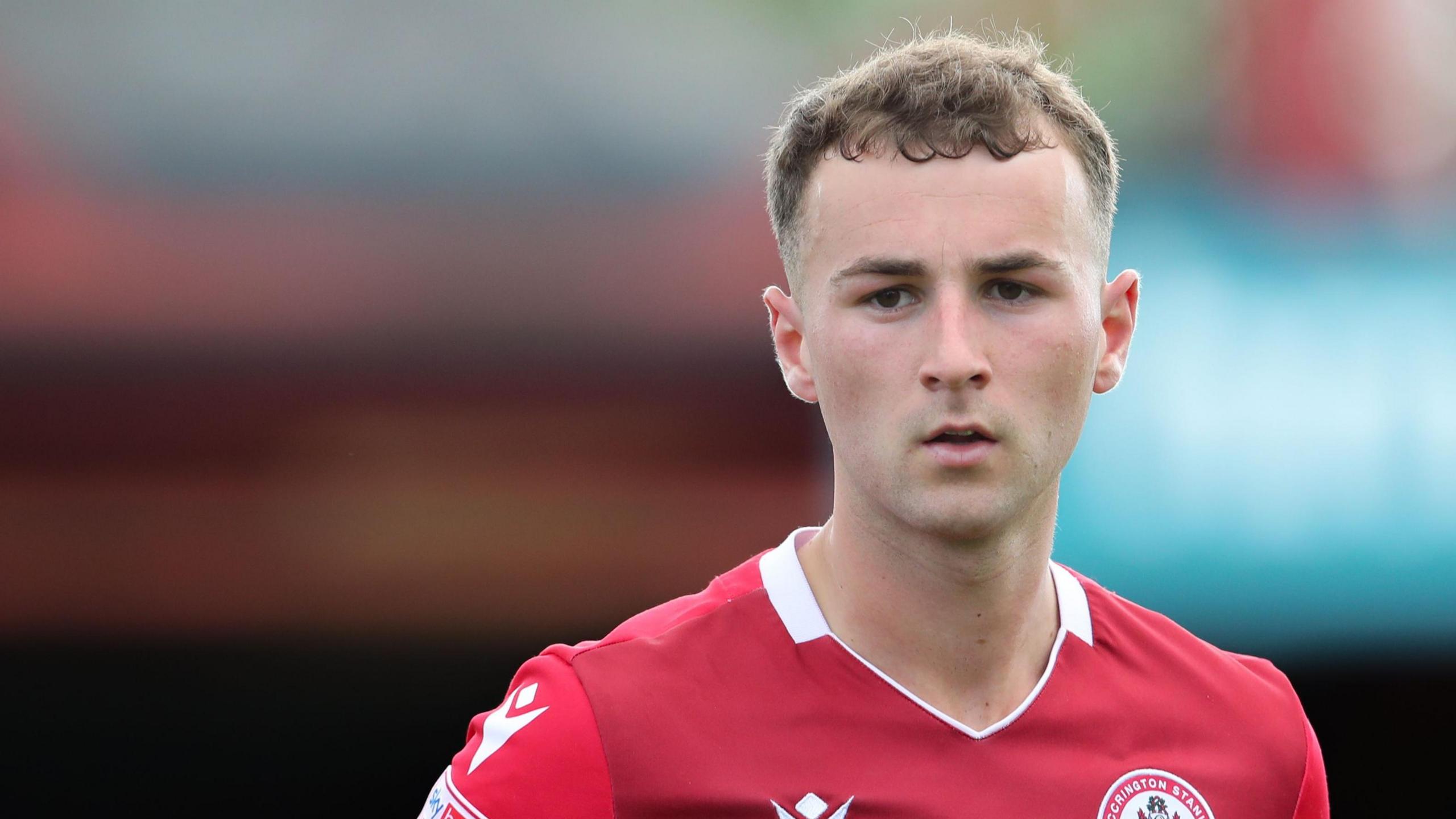 Dan Martin in action for Accrington Stanley last season