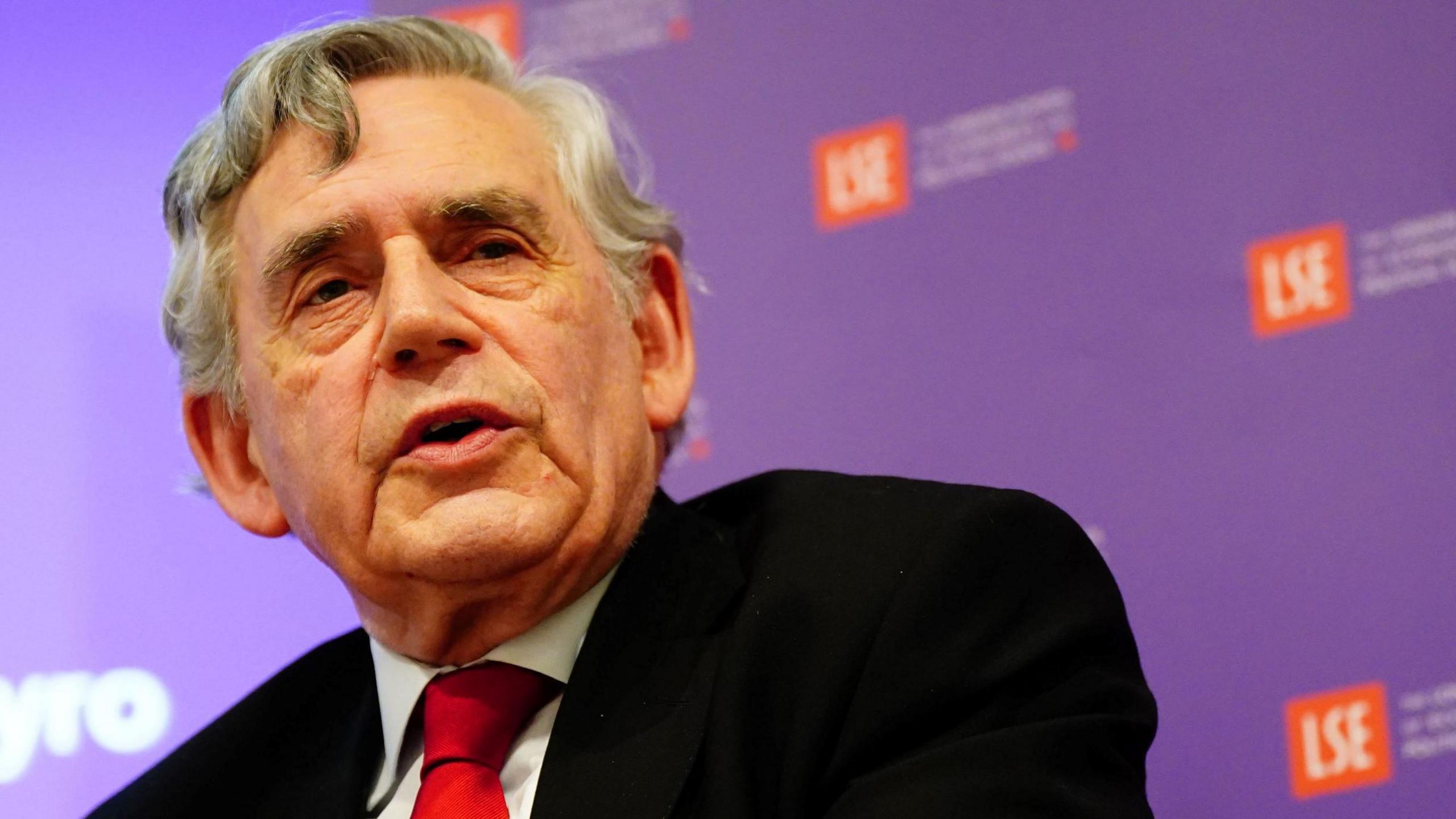 Gordon Brown, the former Labour prime minister