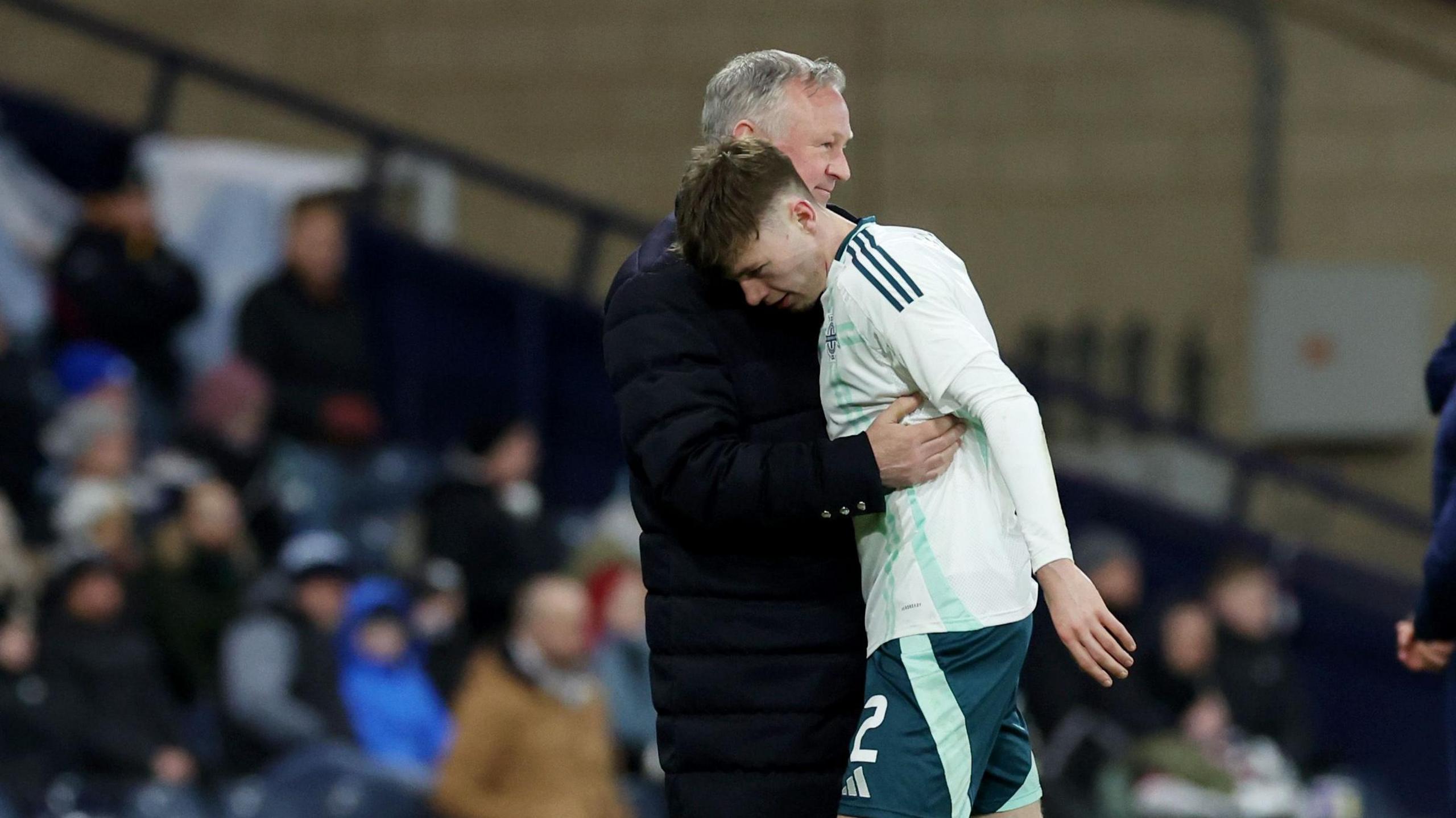 Conor Bradley and Michael O'Neill