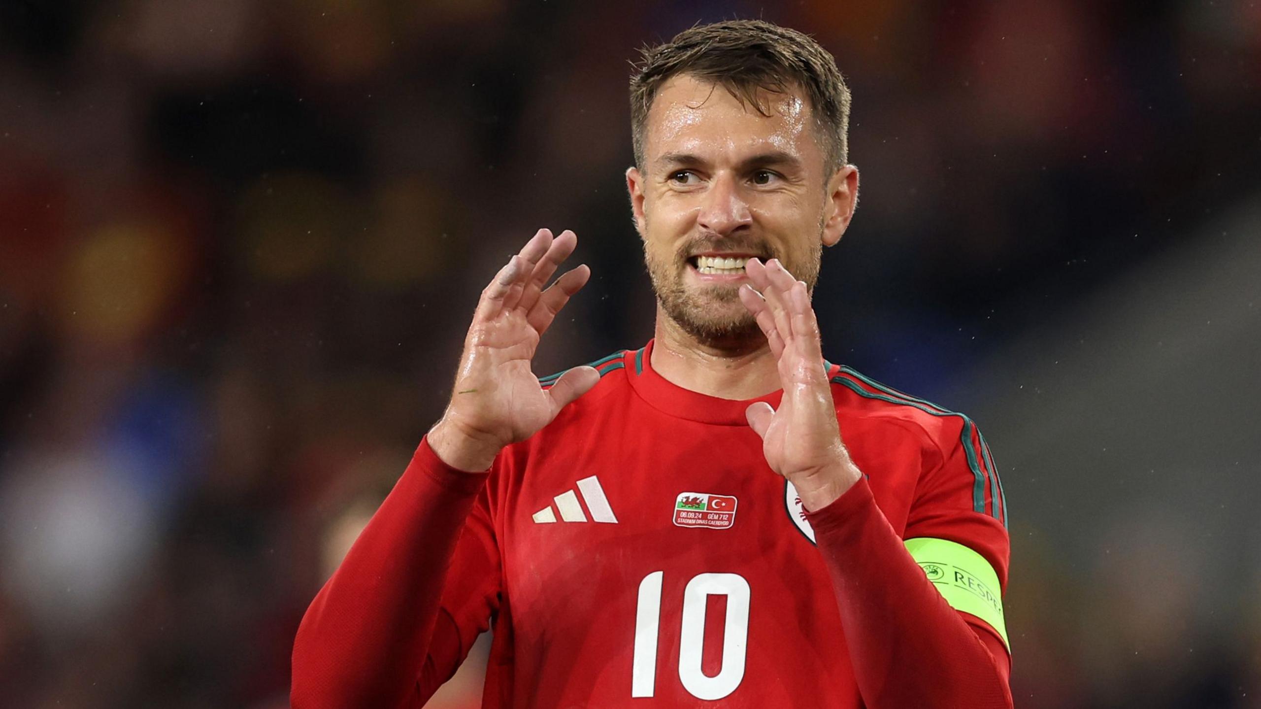 Midfielder Aaron Ramsey has won 86 Wales caps and scored 21 goals for his country