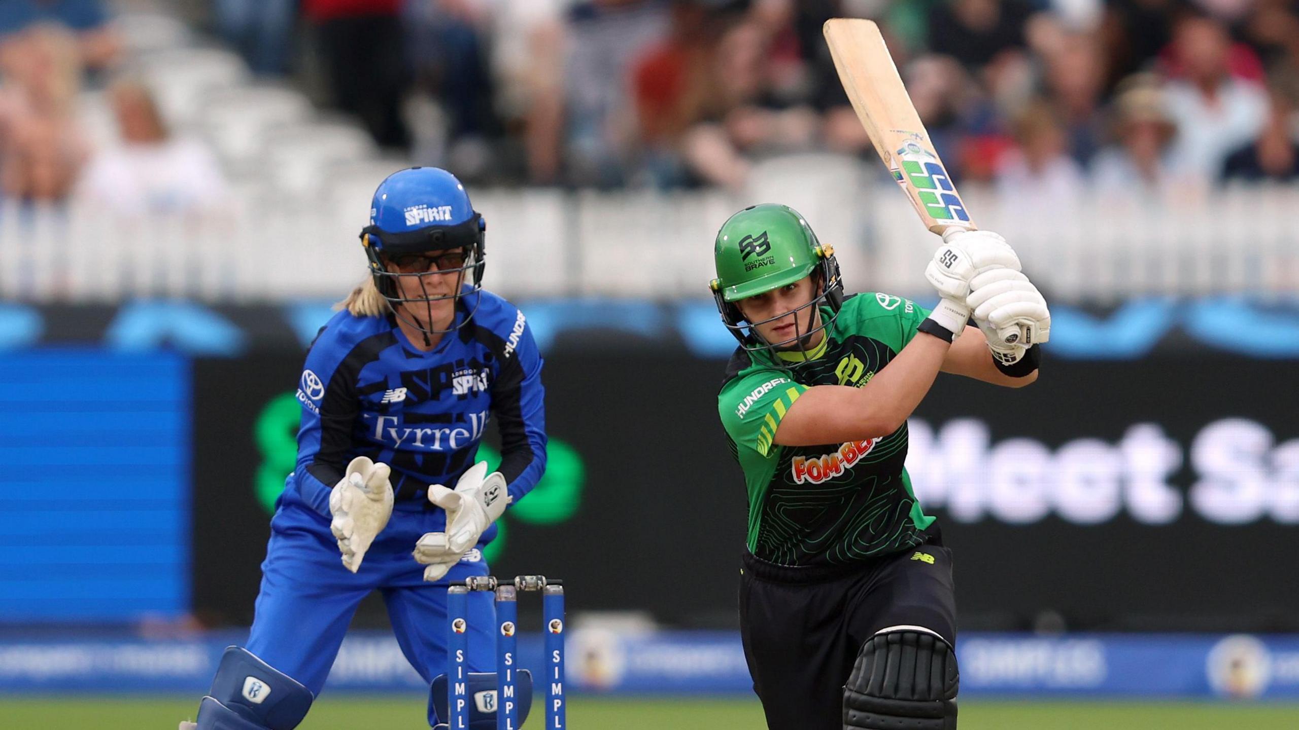 Laura Wolvaardt batting for Southern Brave