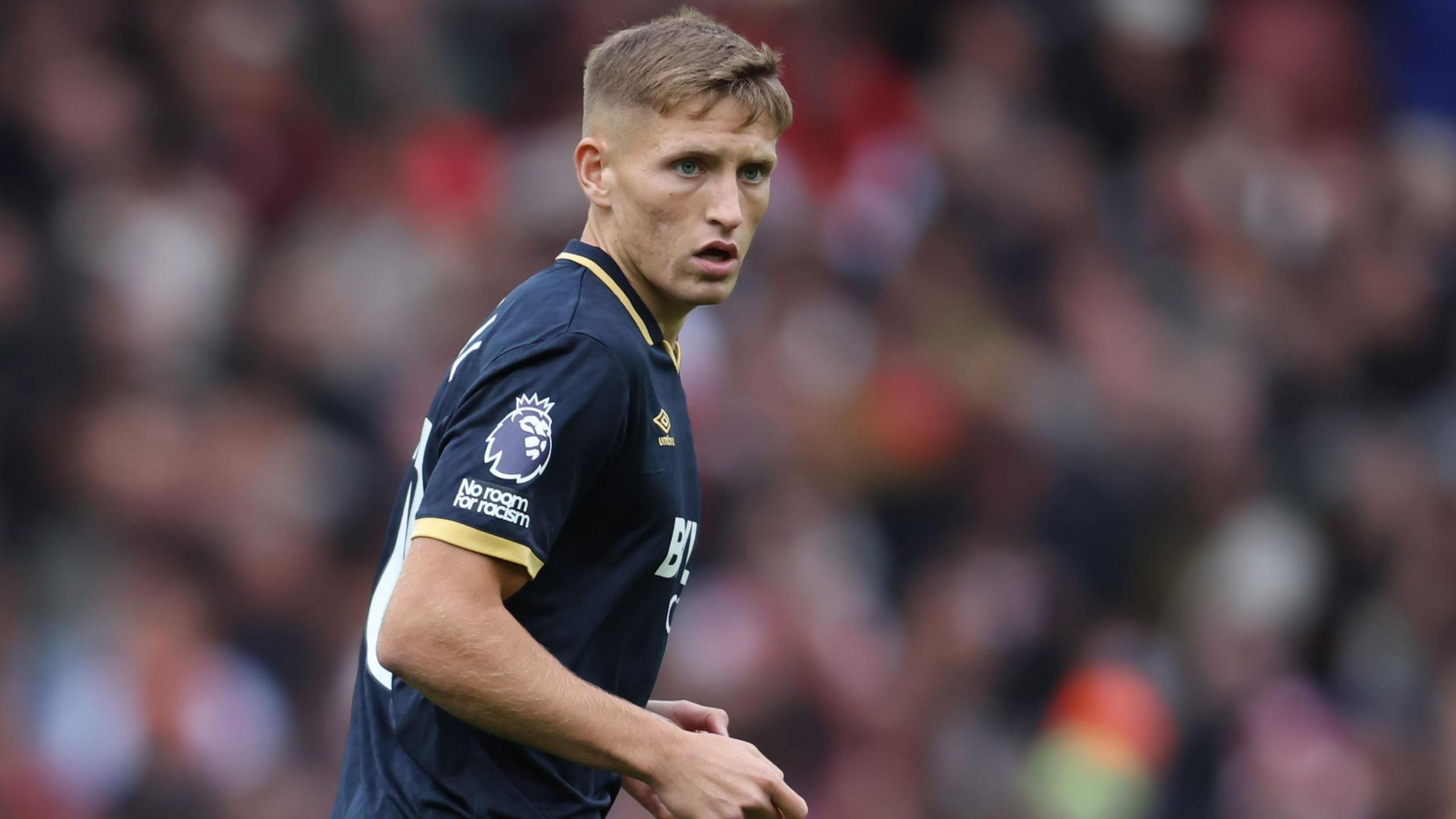 Callum Marshall in action for West Ham