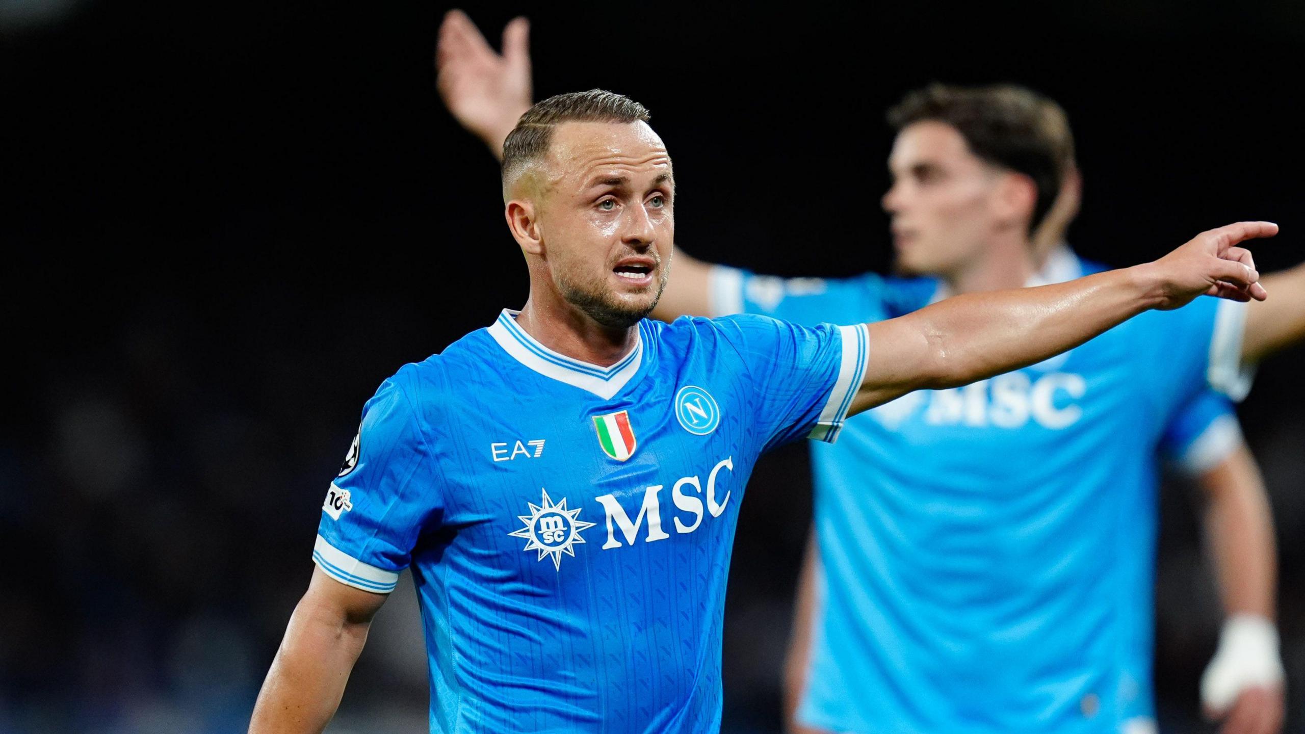 Stanislav Lobotka in action for Napoli