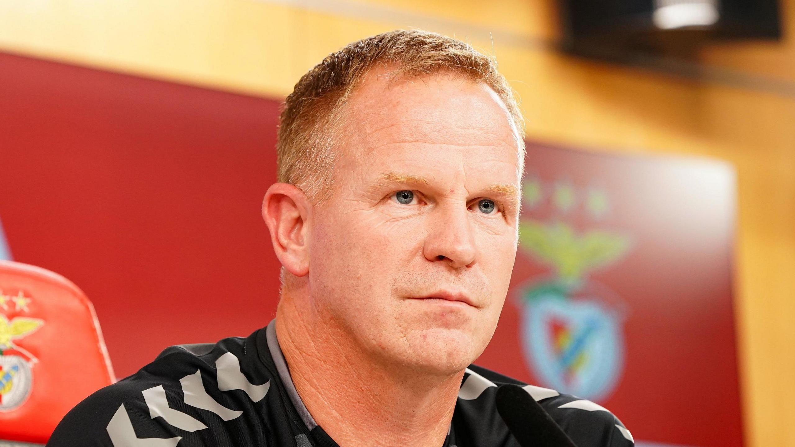 Wouter Vrancken in his pre-match press conference
