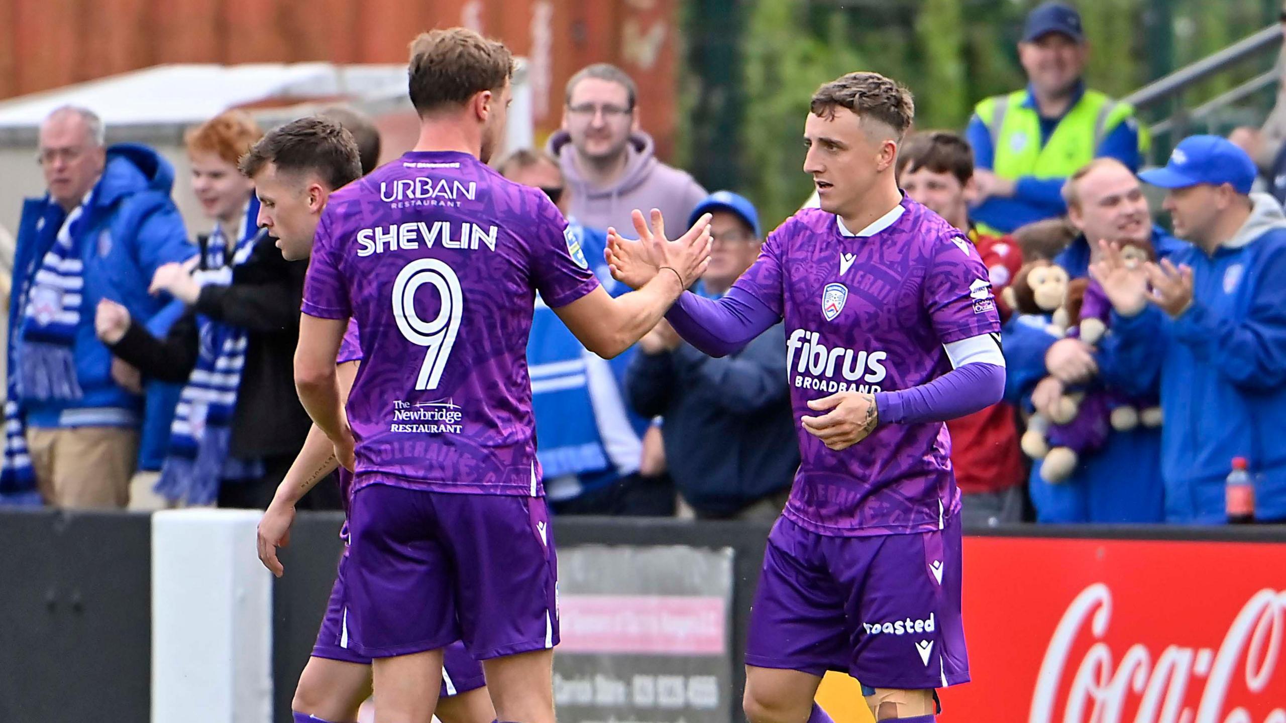 Joel Cooper celebrates