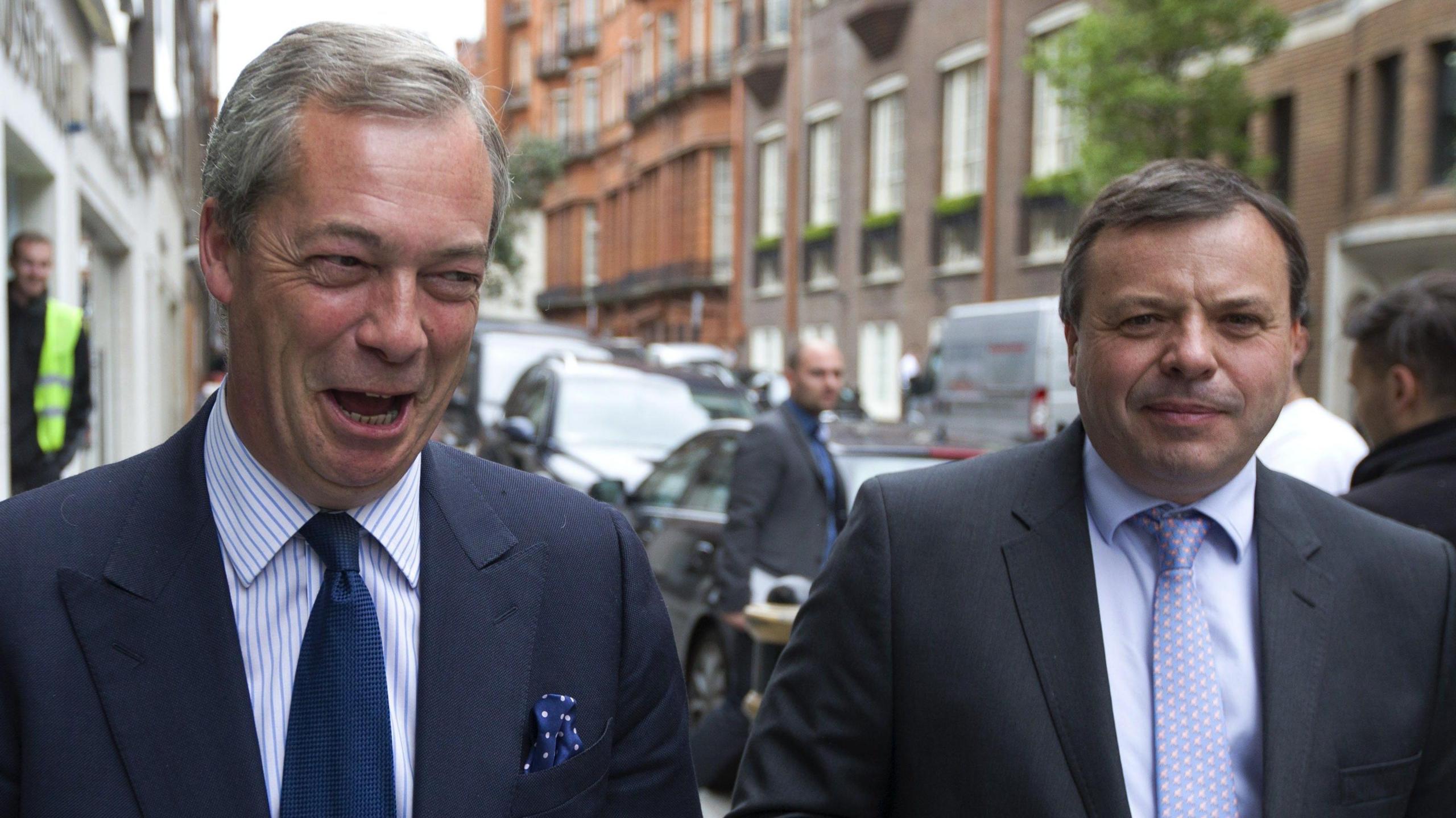 Nigel Farage, Arron Banks