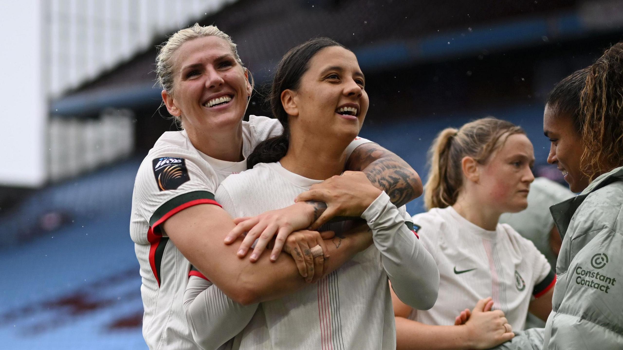 Sam Kerr and Millie Bright