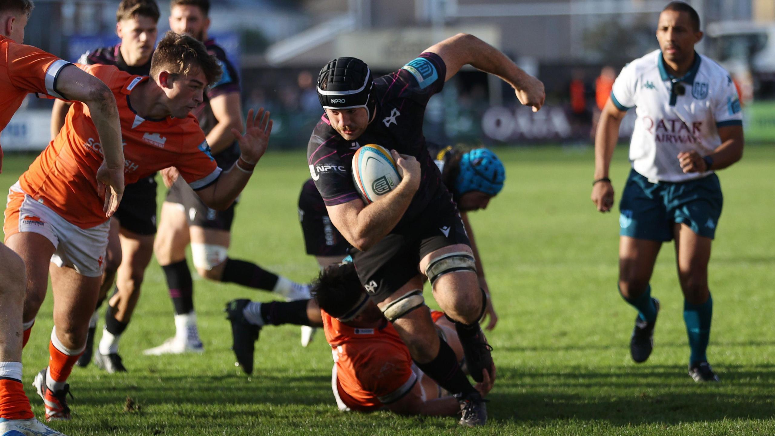 Morgan Morris against Edinburgh