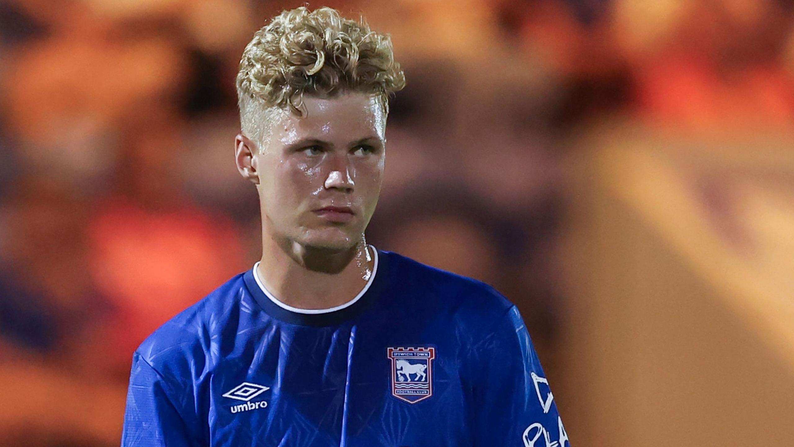 Ipswich Town's Sindre Walle Egeli 
