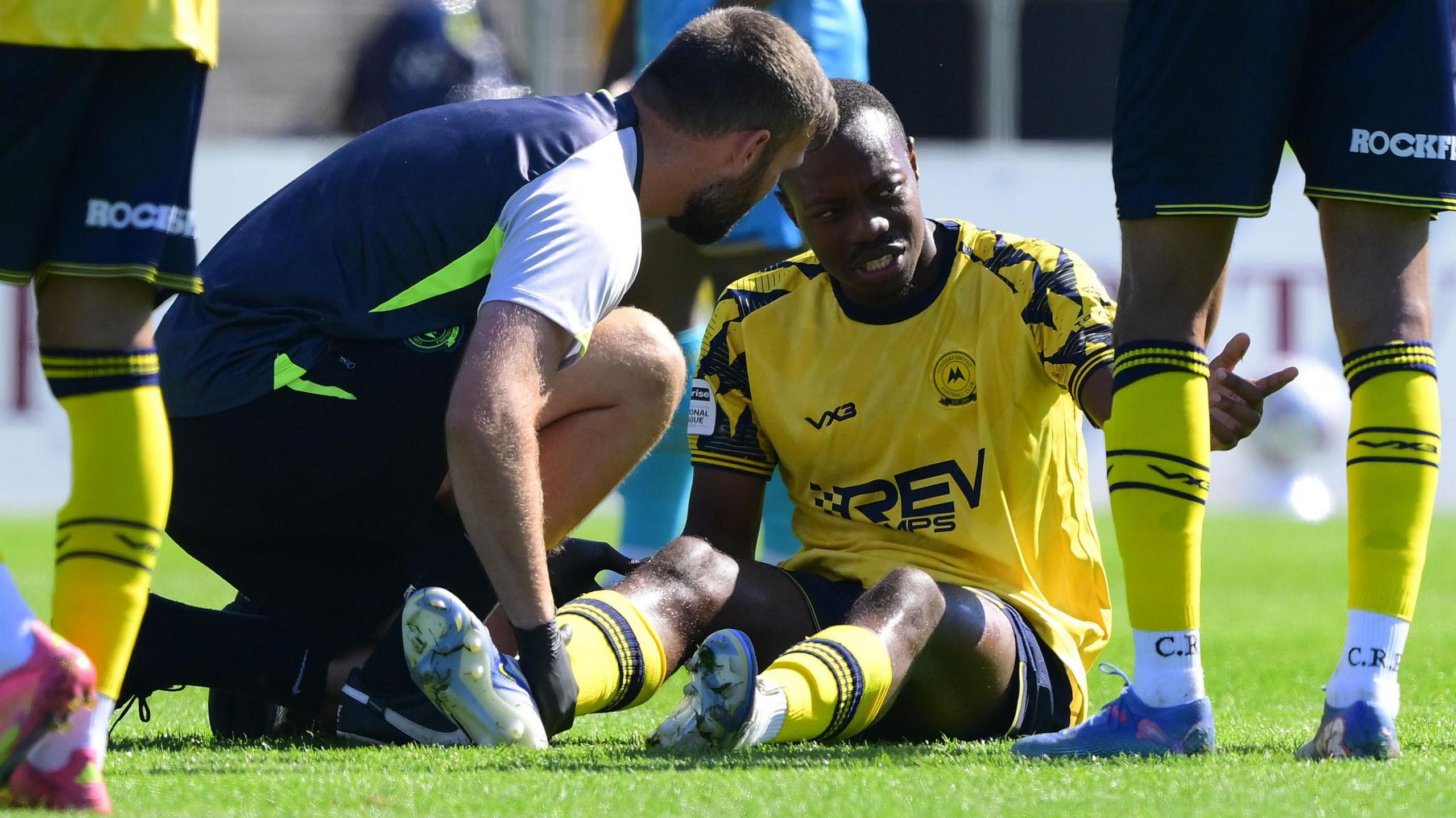 Munashe Sundire is injured