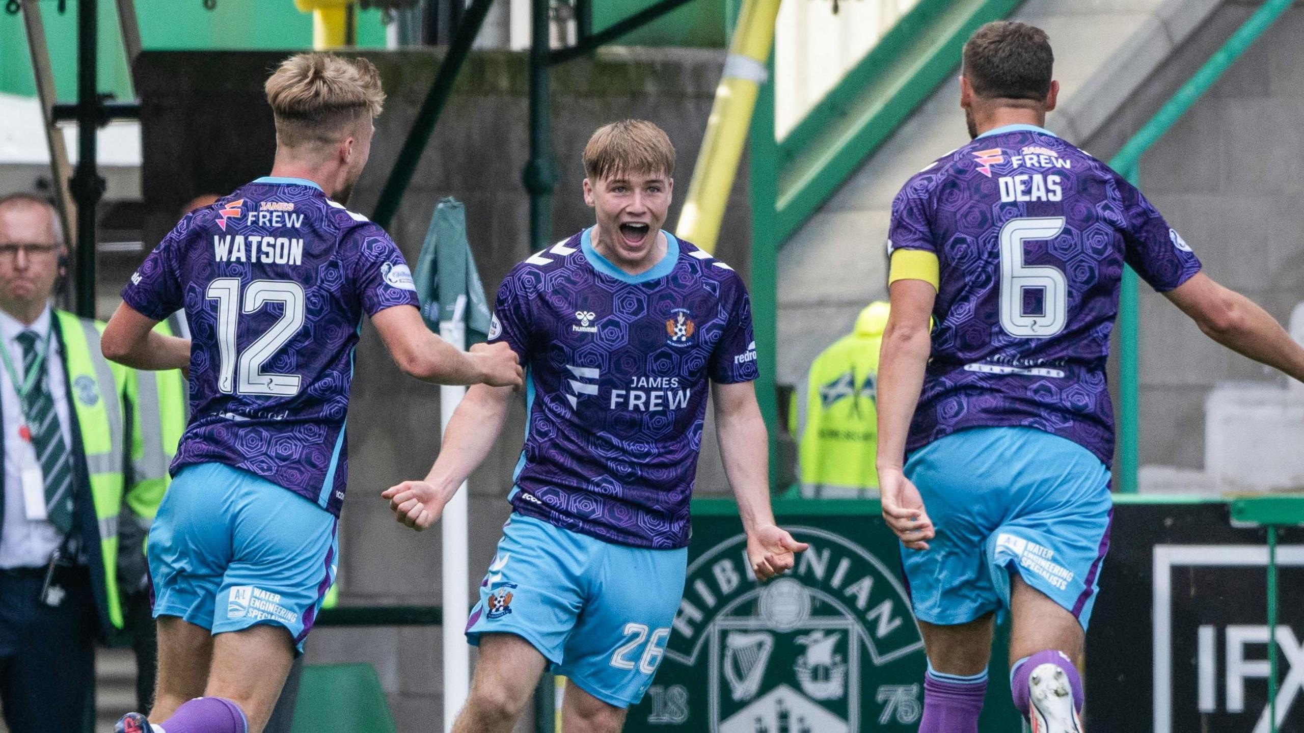 Ben Brannan celebrates