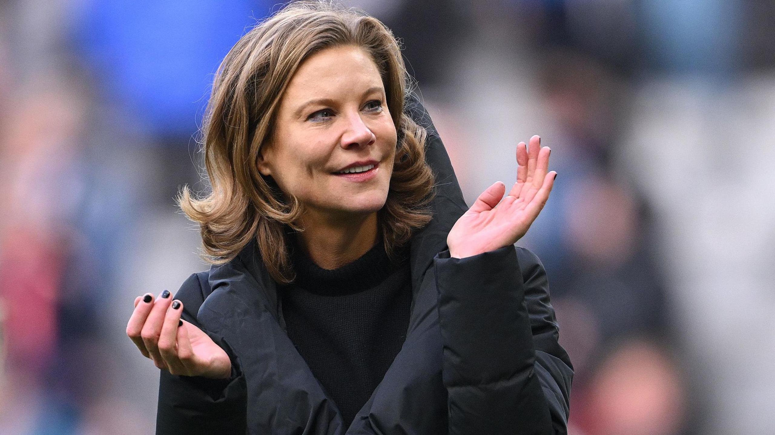 Amanda Staveley applauds