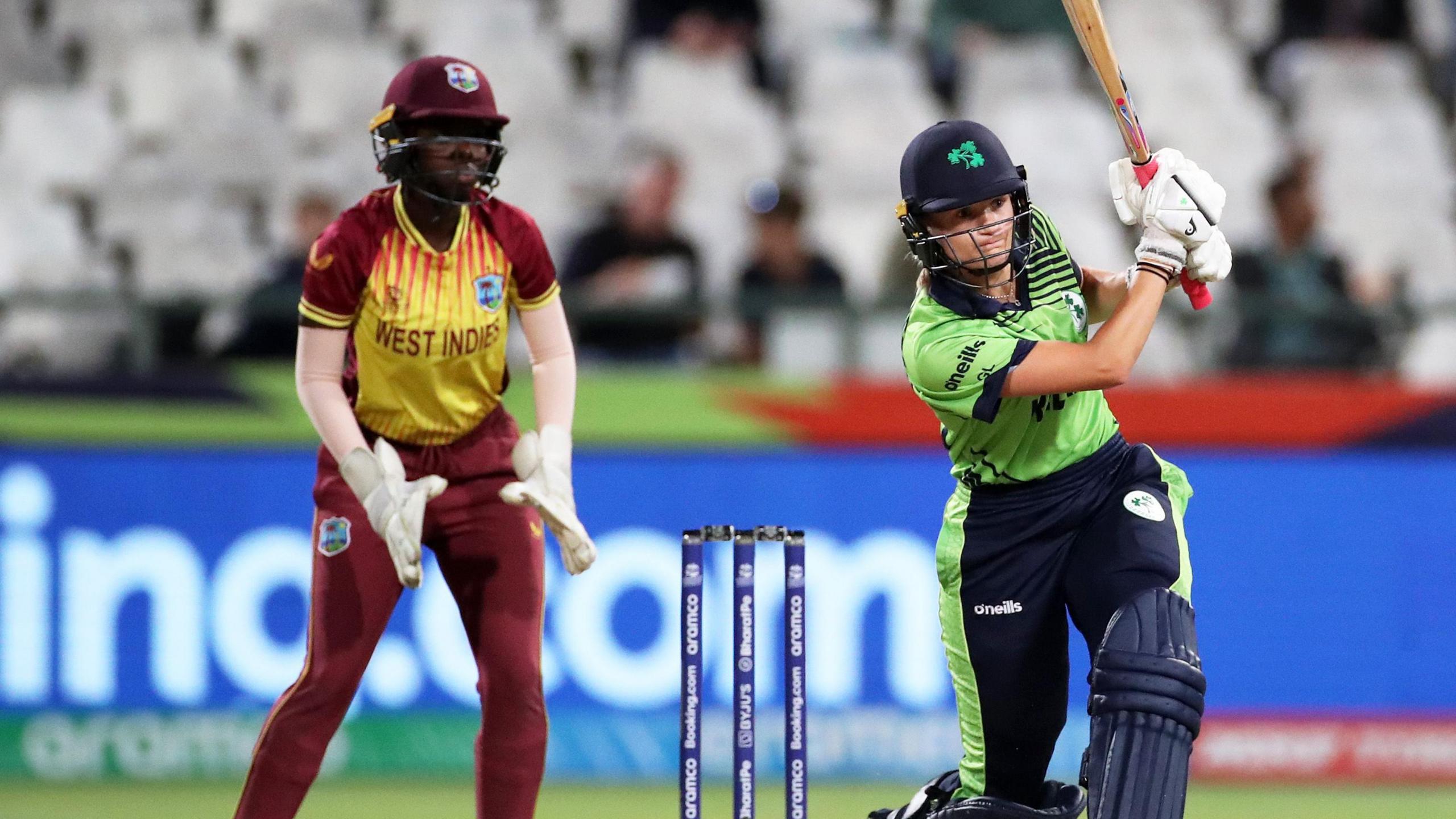 Ireland's Gaby Lewis hits out against West Indies in 2023