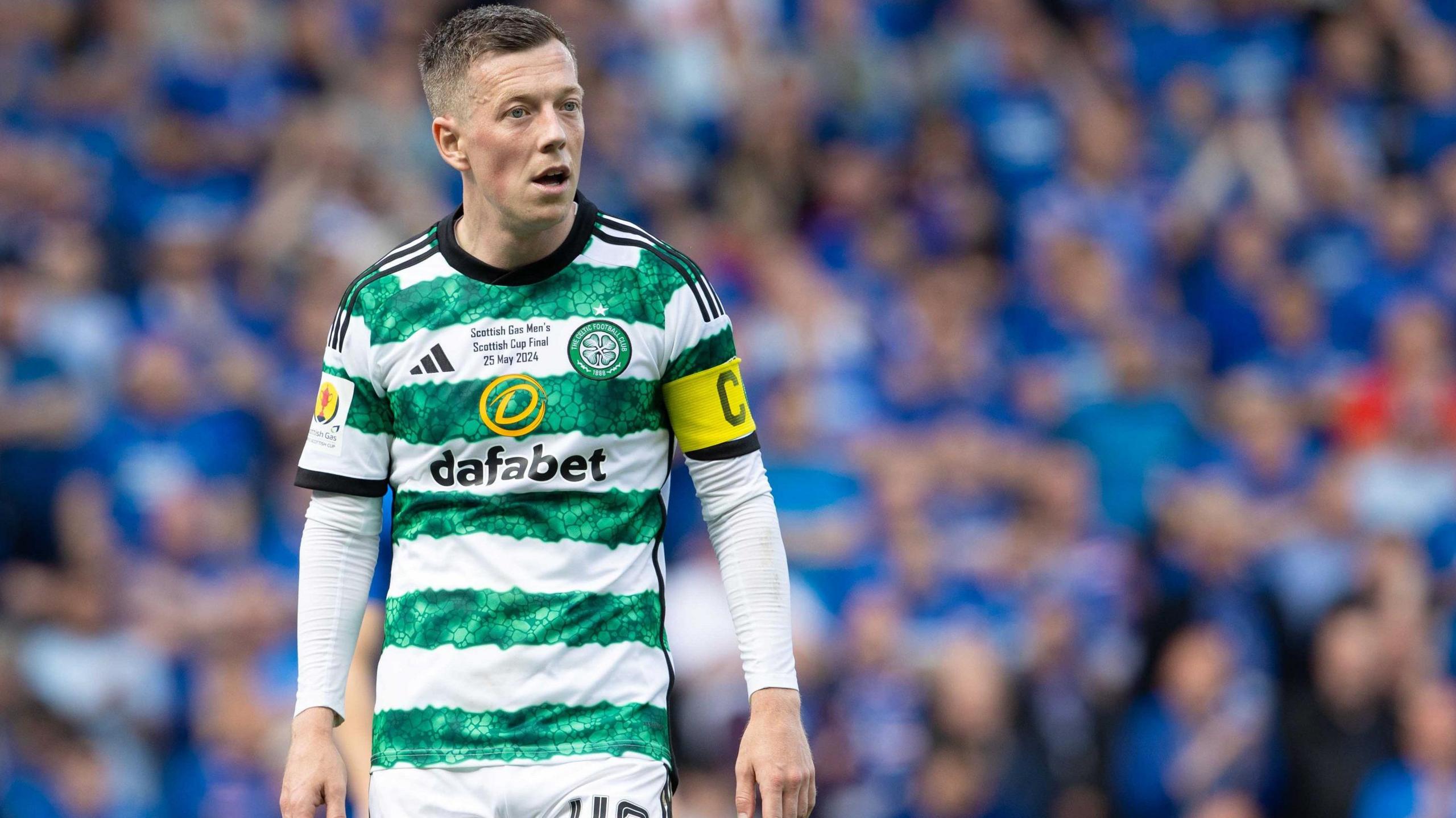 Celtic captain Callum McGregor