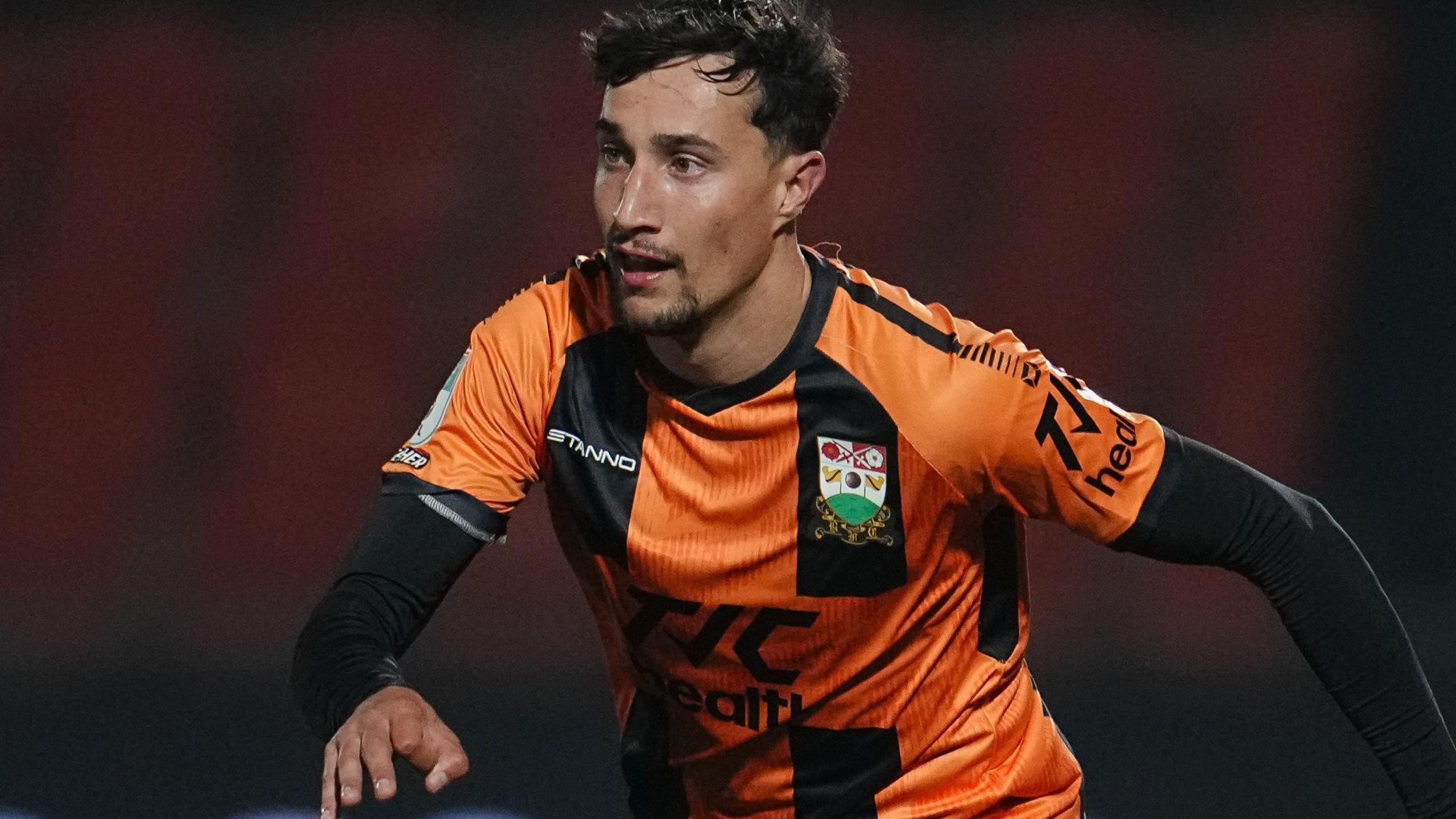 Ryan Galvin in action for Barnet