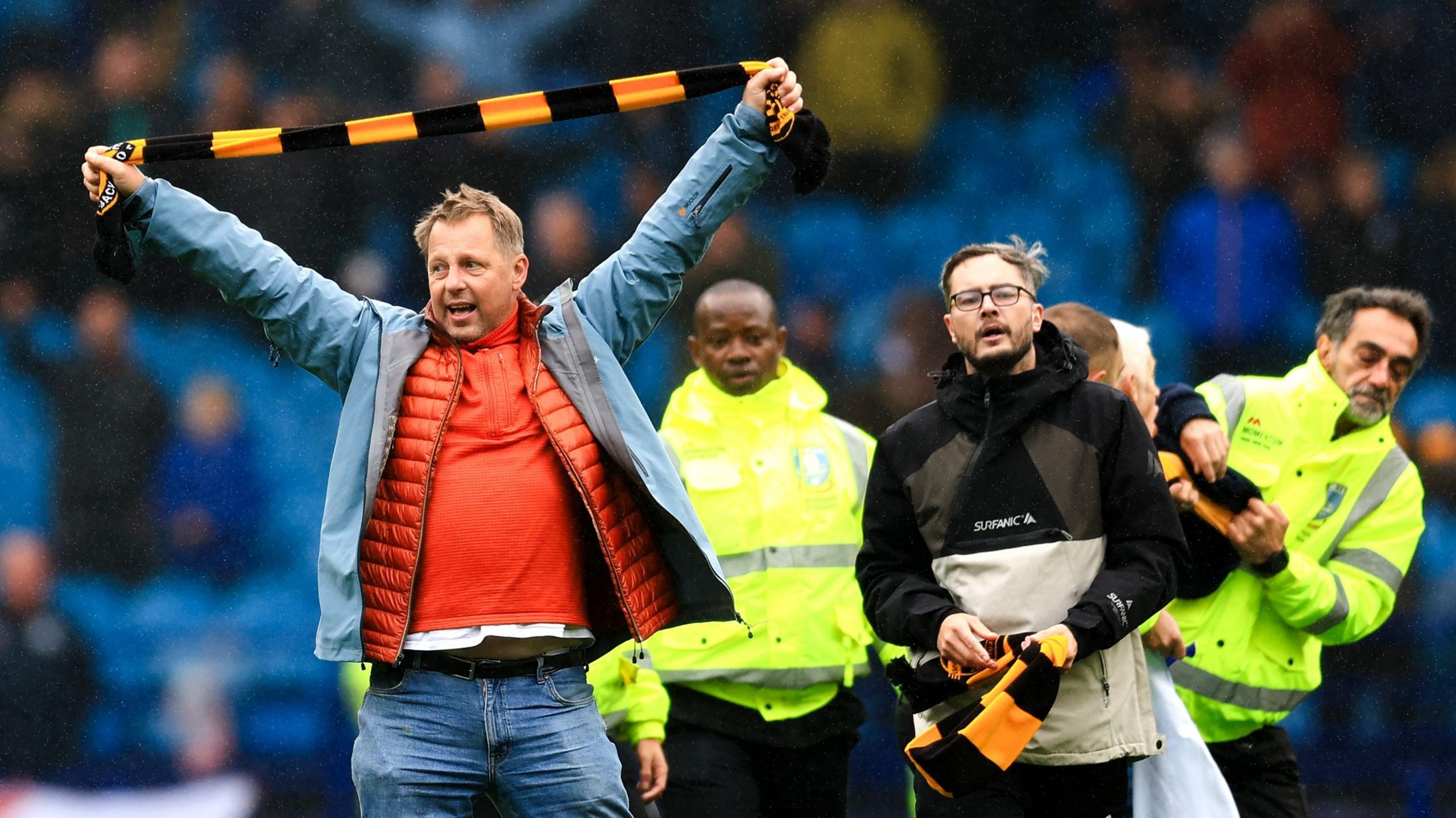 Sheffield Wednesday fans protest