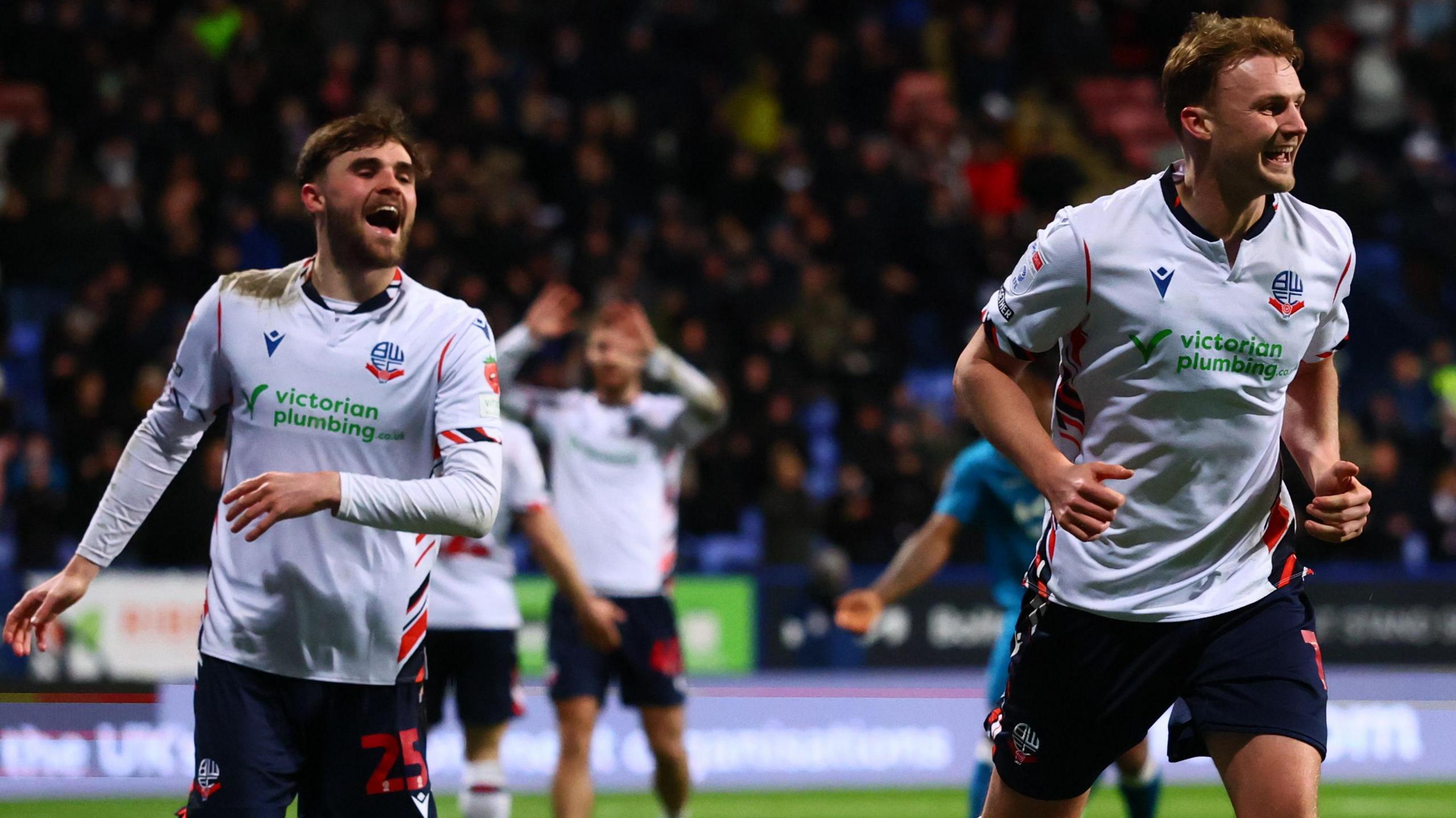 Sam Dalby scores for Bolton