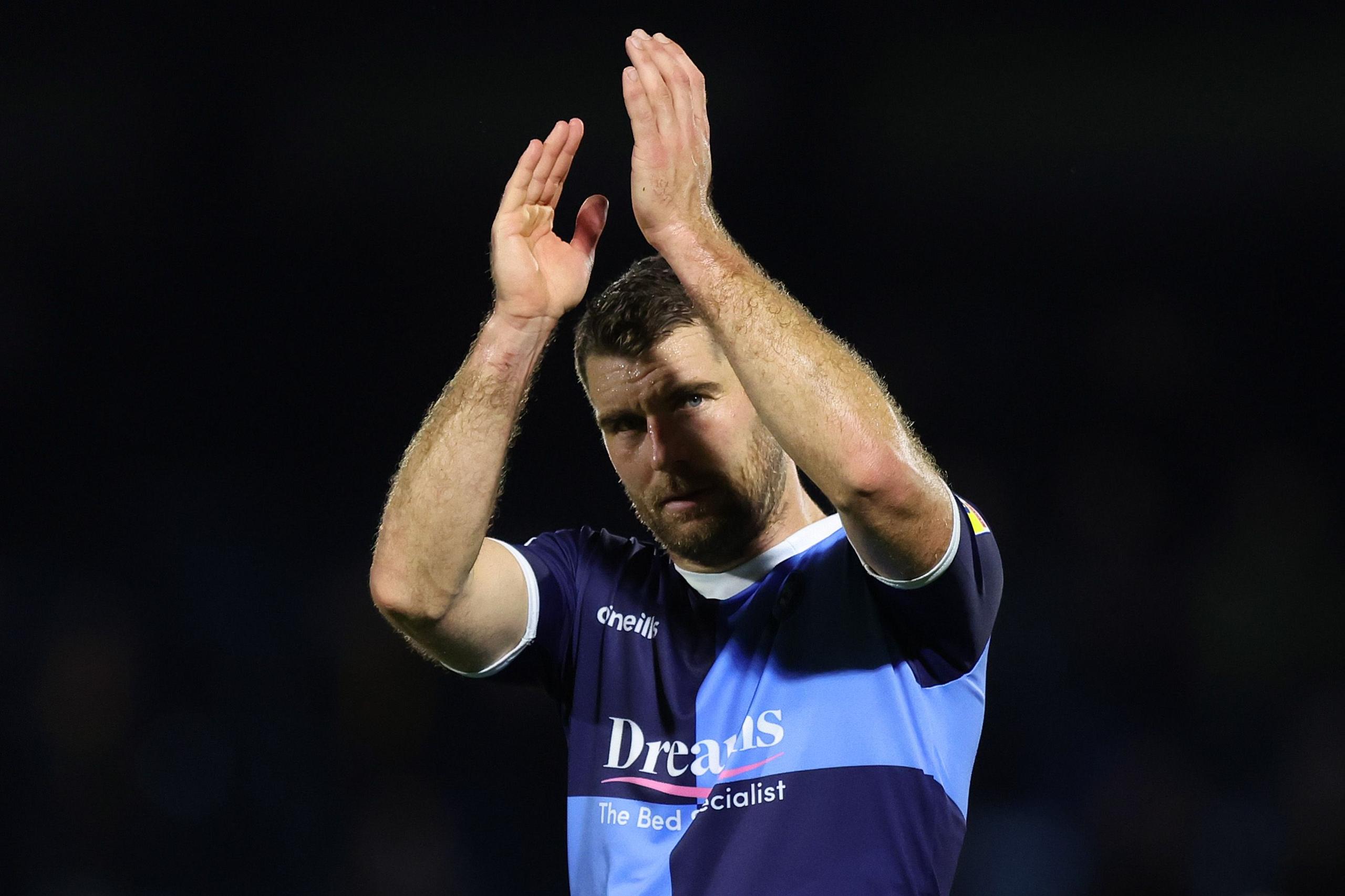 Sam Vokes applauds