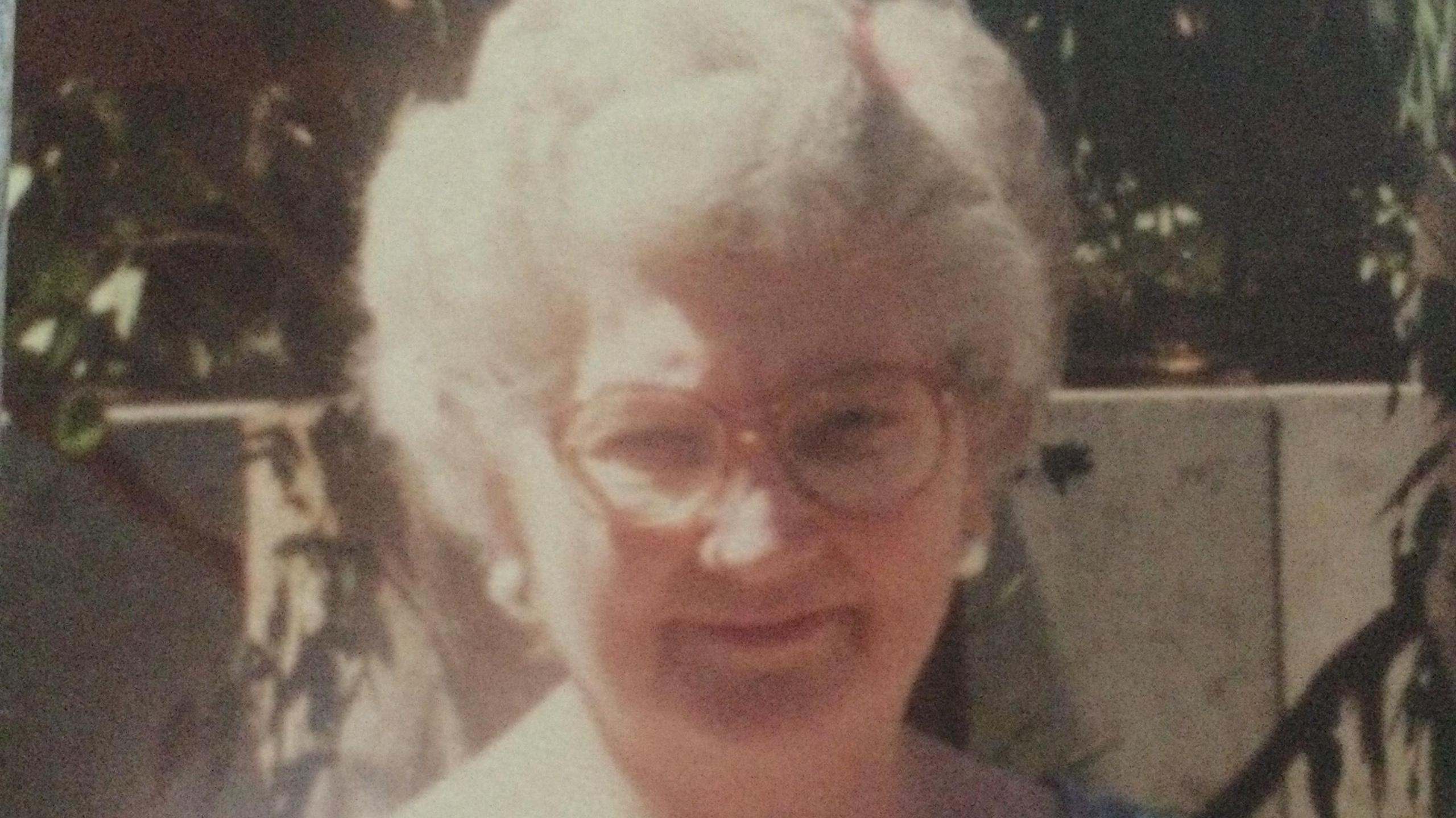 Sue Westhead's mother, Ann Metcalfe