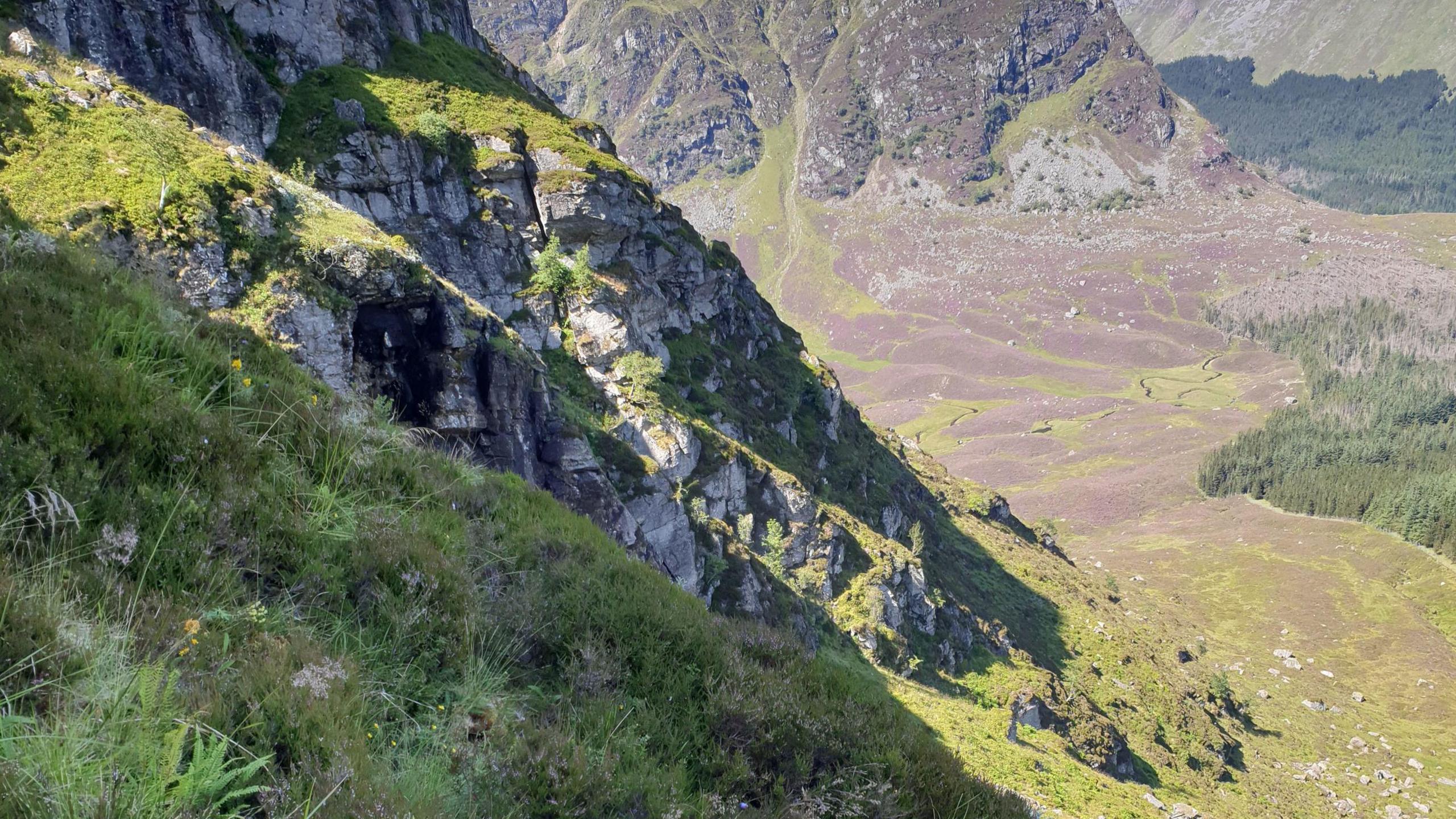 Habitat of Highland nymph in Scotland