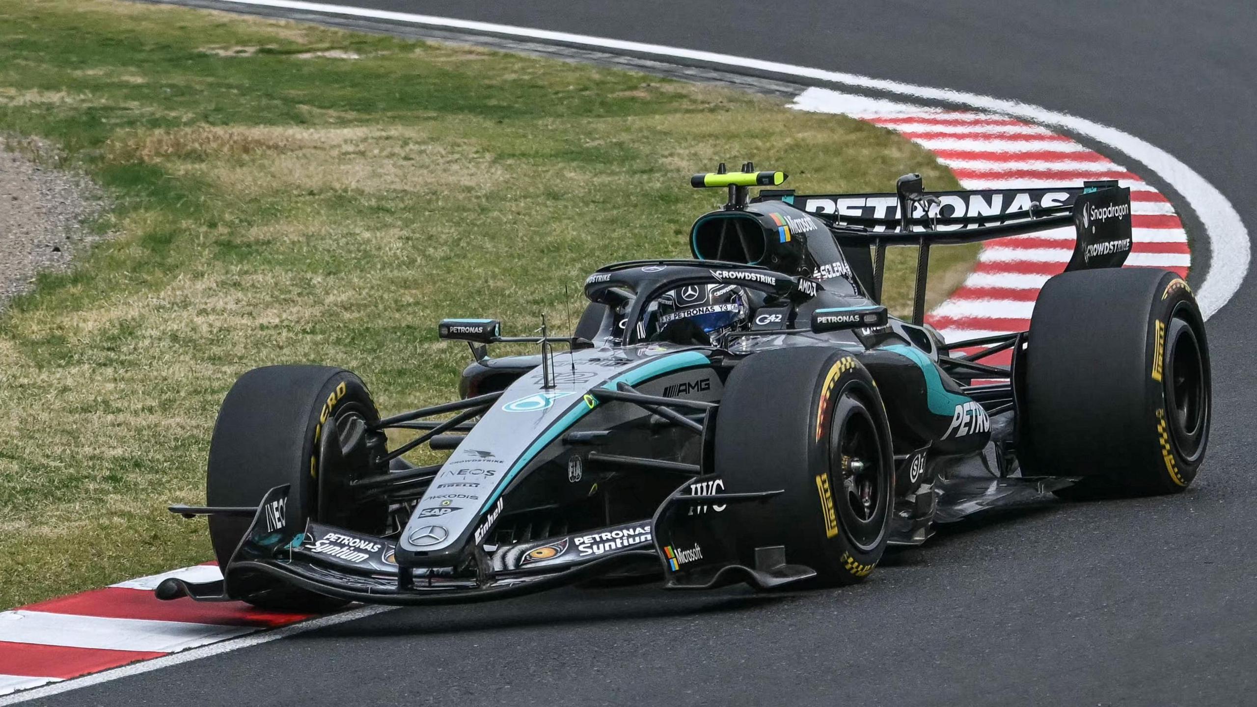 Mercedes' Kimi Antonelli during the Japanese Grand Prix