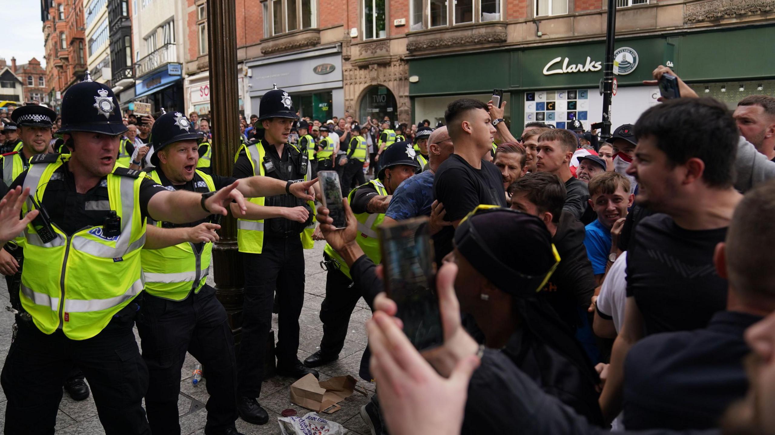 Nottingham protests