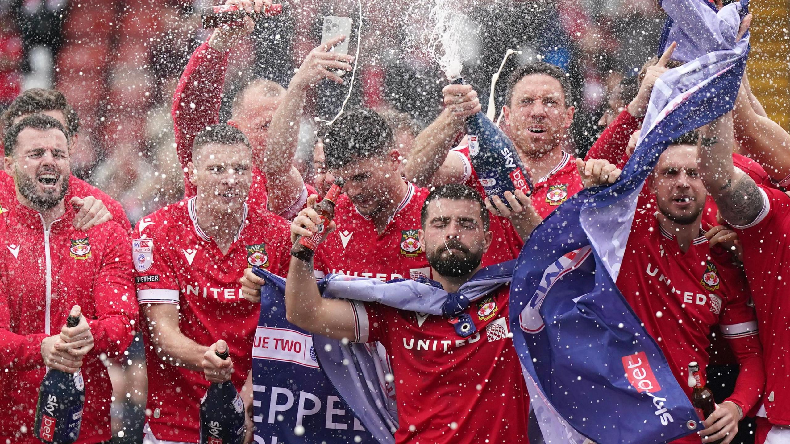 Wrexham celebrate