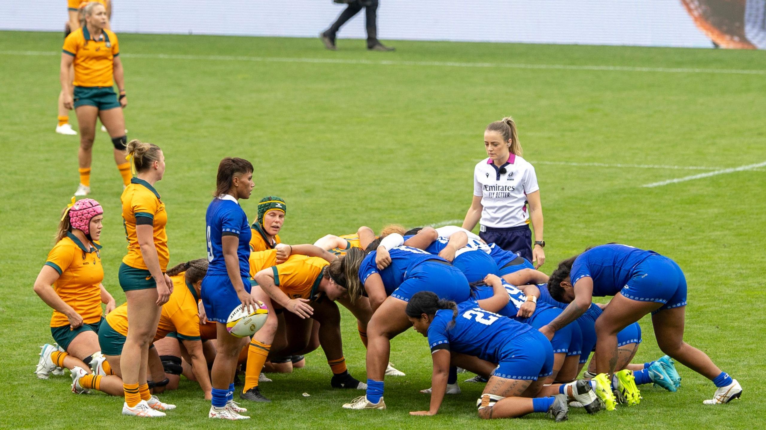 Australia v Samoa at the Women's Rugby World Cup
