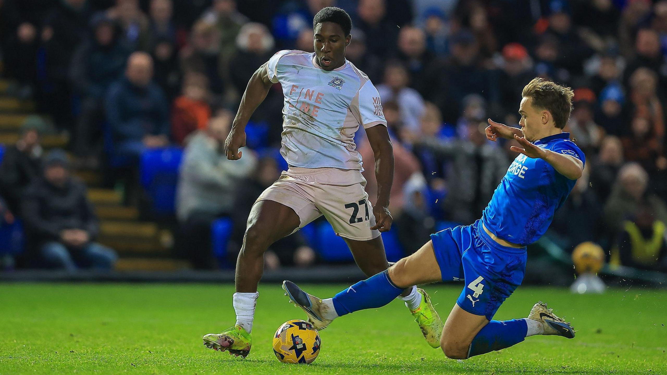 Bim Pepple scores for Plymouth Argyle
