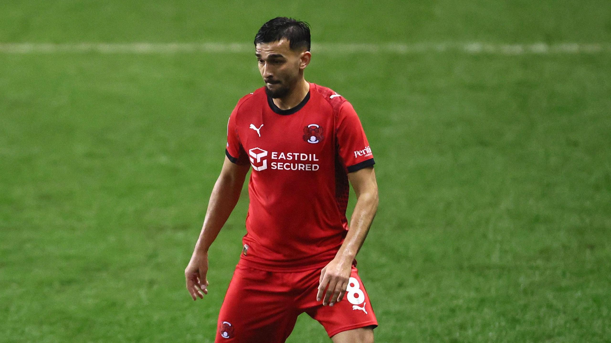 Idris El Mizouni in action for Leyton Orient.
