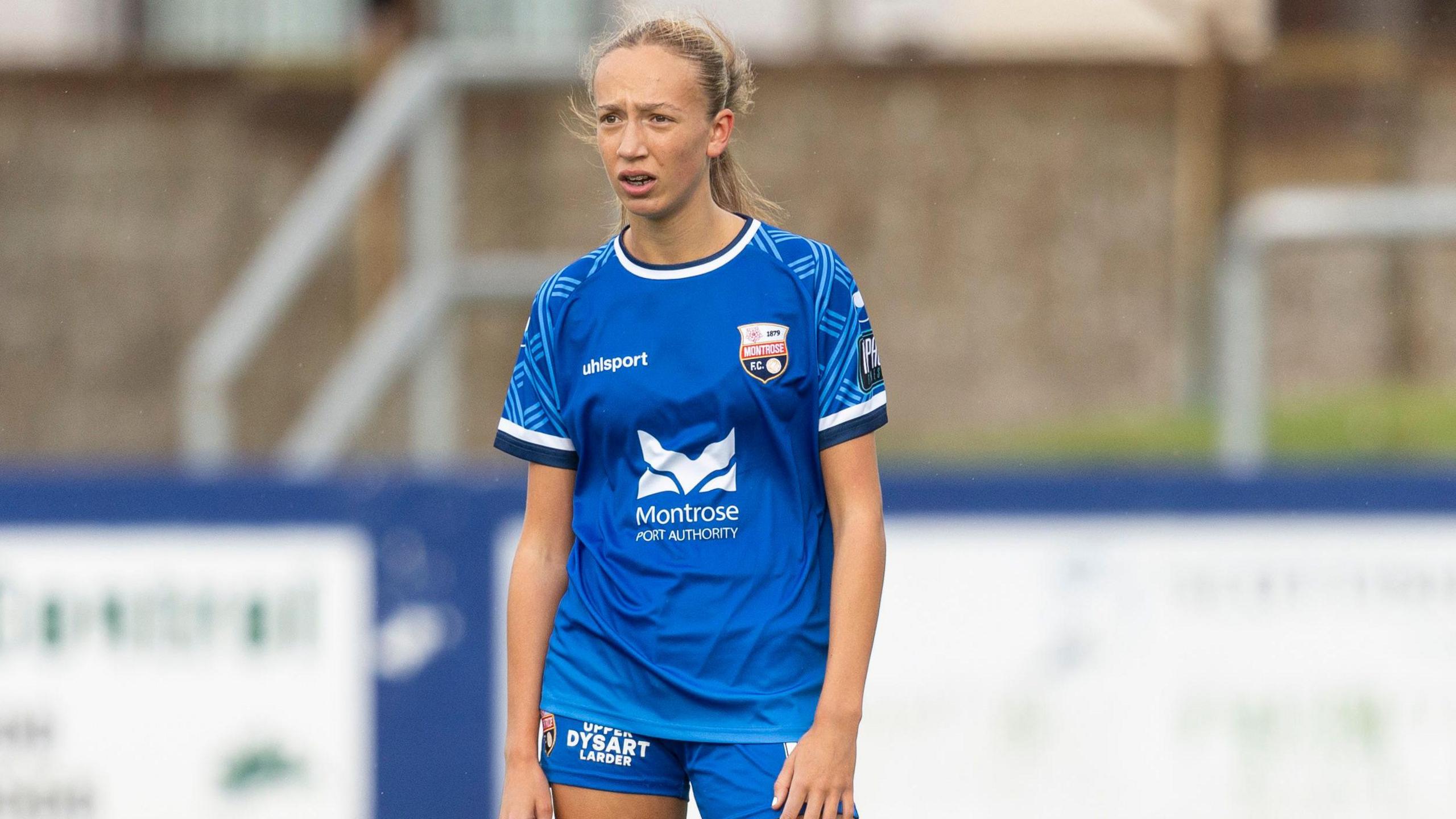 Holly Daniel scored Montrose's second goal of the afternoon
