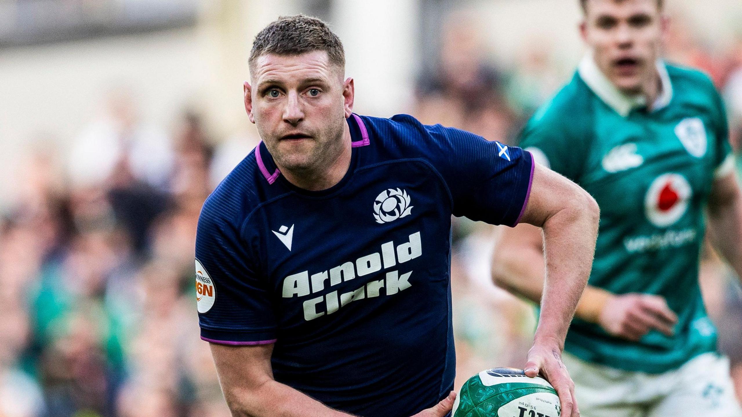 Finn Russell misses Scotland's Nations Championship opener in Argentina because of a calf injury