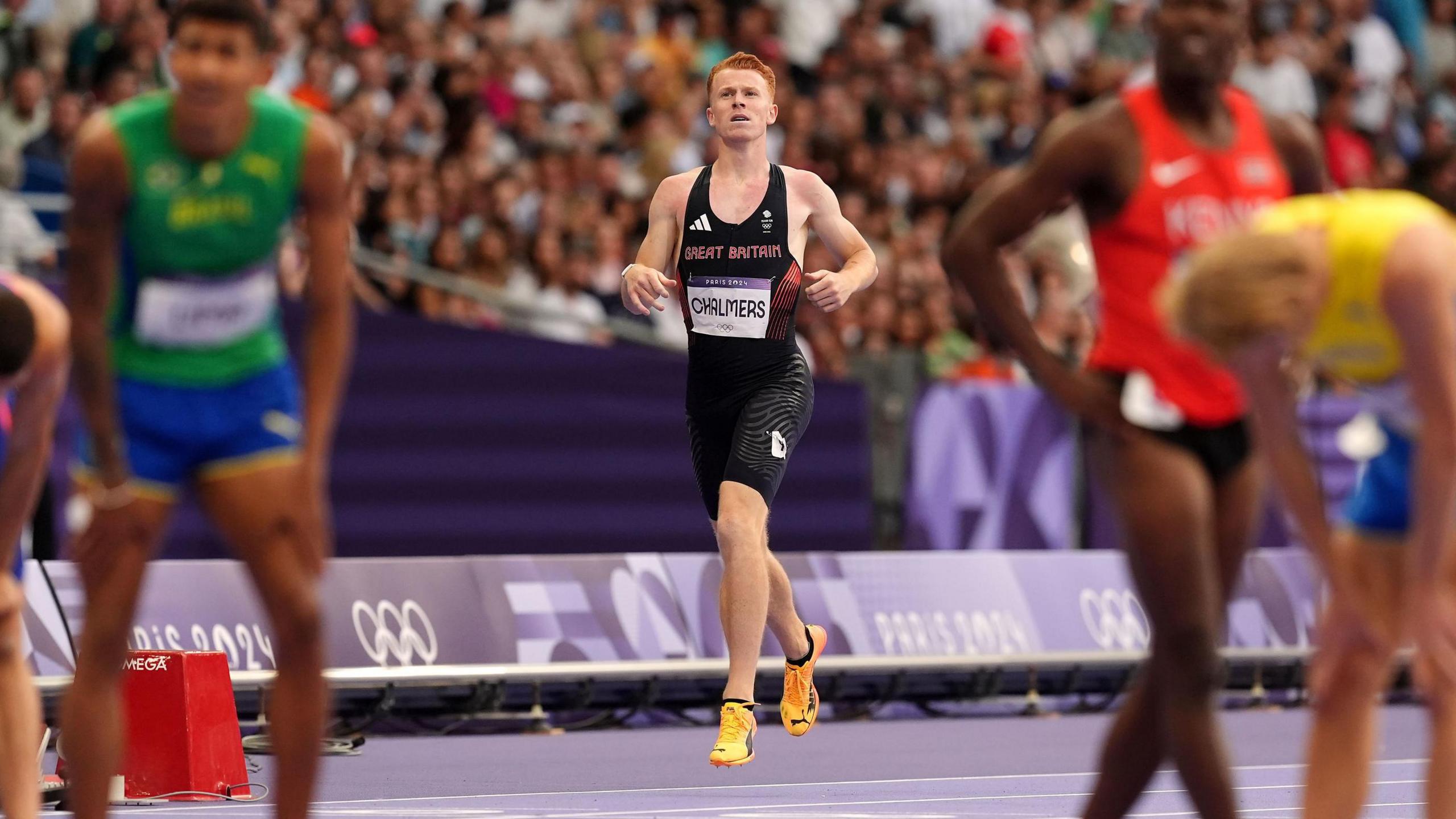 Alastair Chalmers finishes last in his semi-final