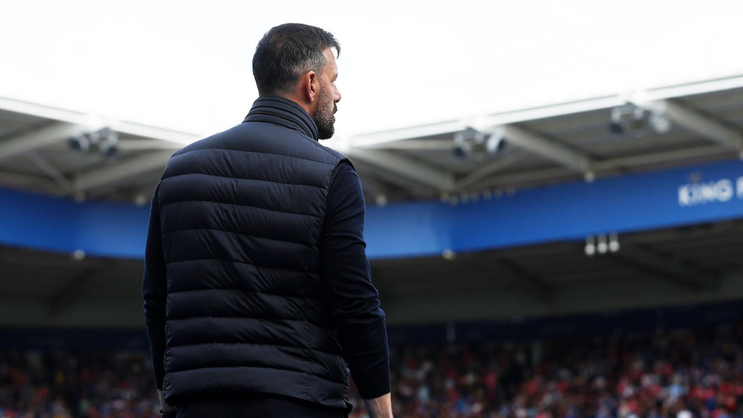 Ruud van Nistelrooy at the King Power Stadium