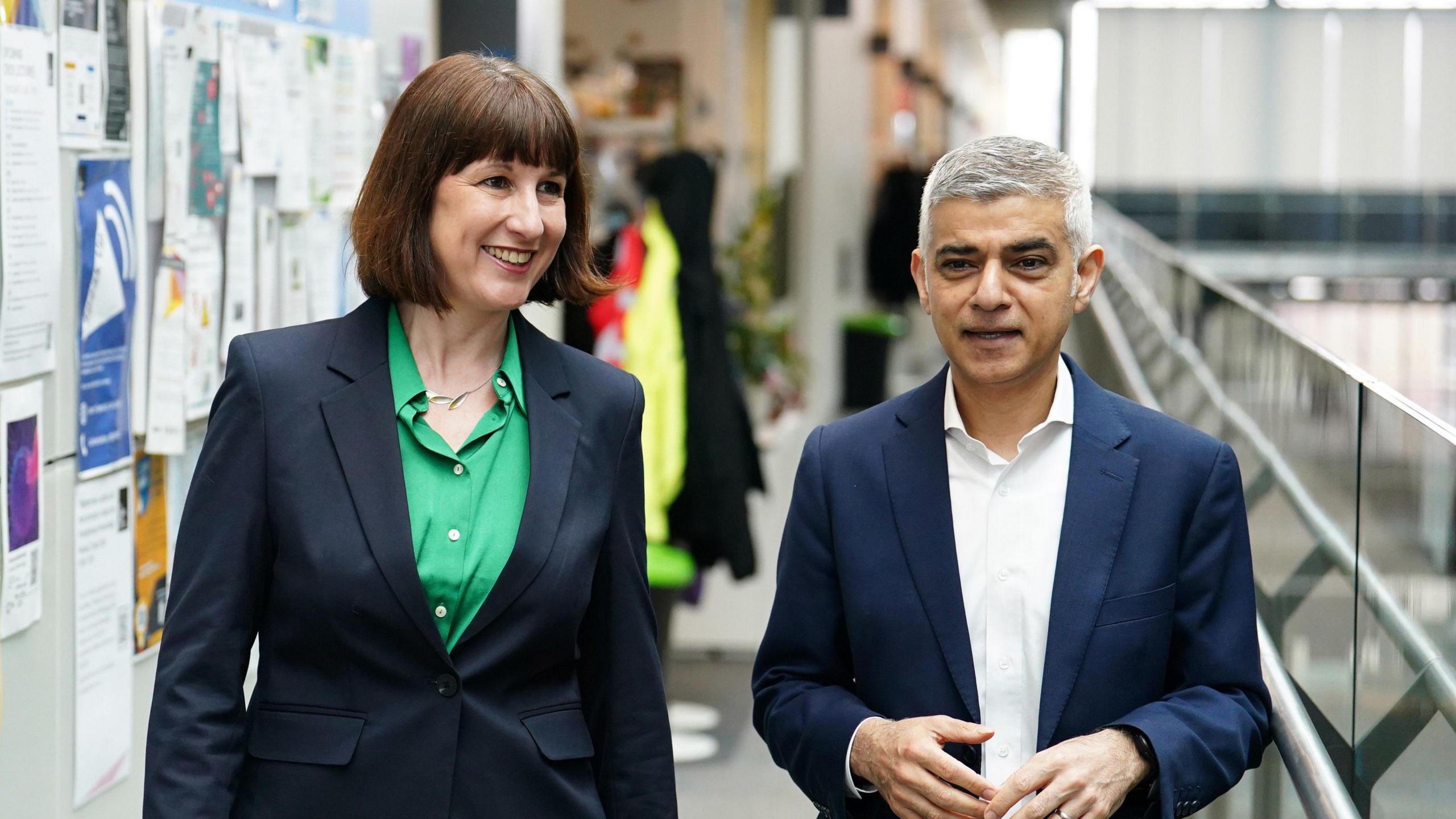 Rachel Reeves and Sadiq Khan