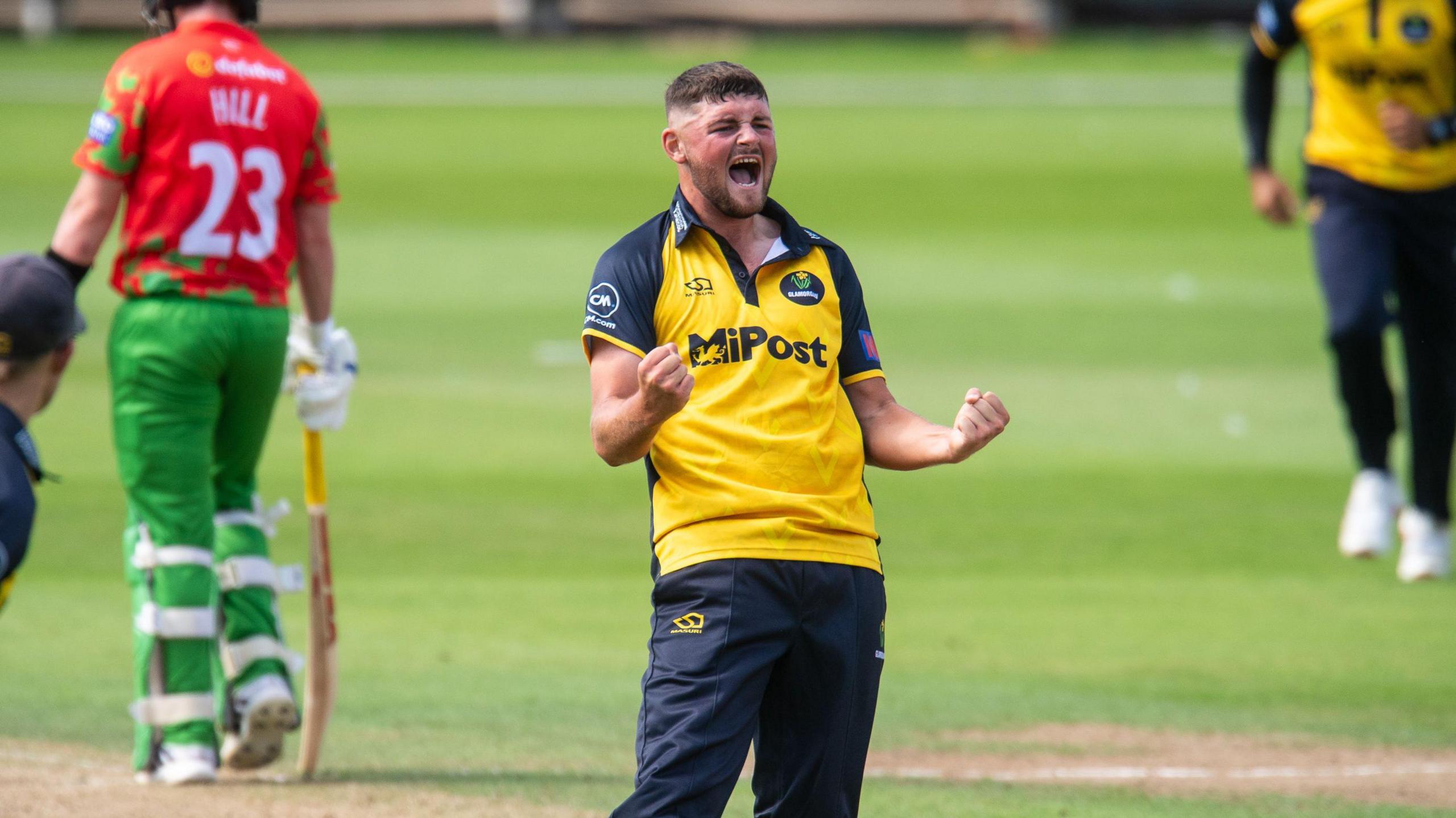 Tom Norton celebrates