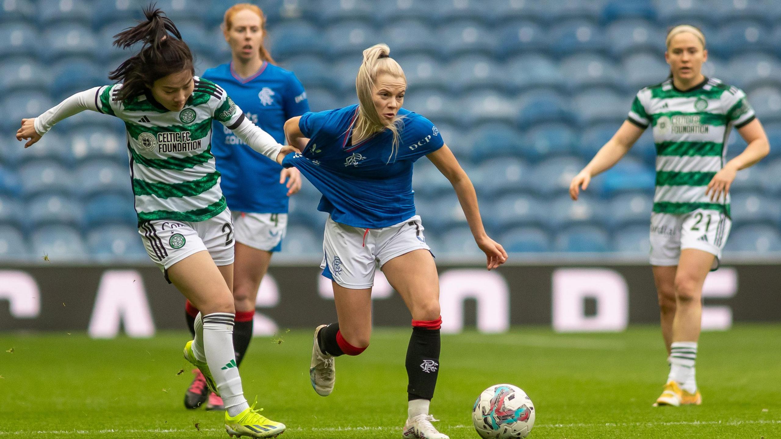 Rangers v Celtic at Ibrox 