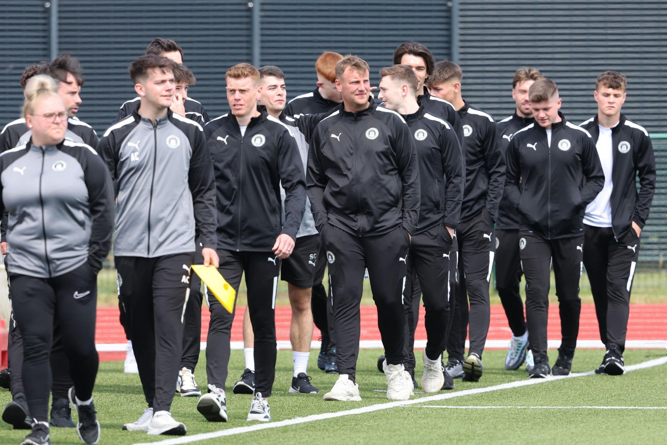 Edinburgh City players