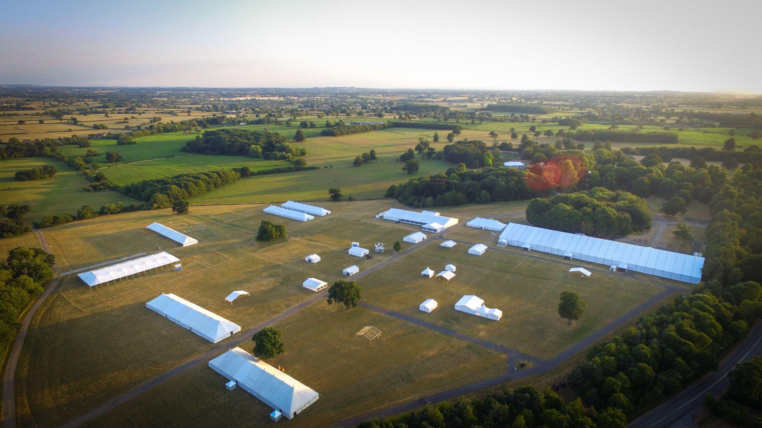 Dorfold Hall showground