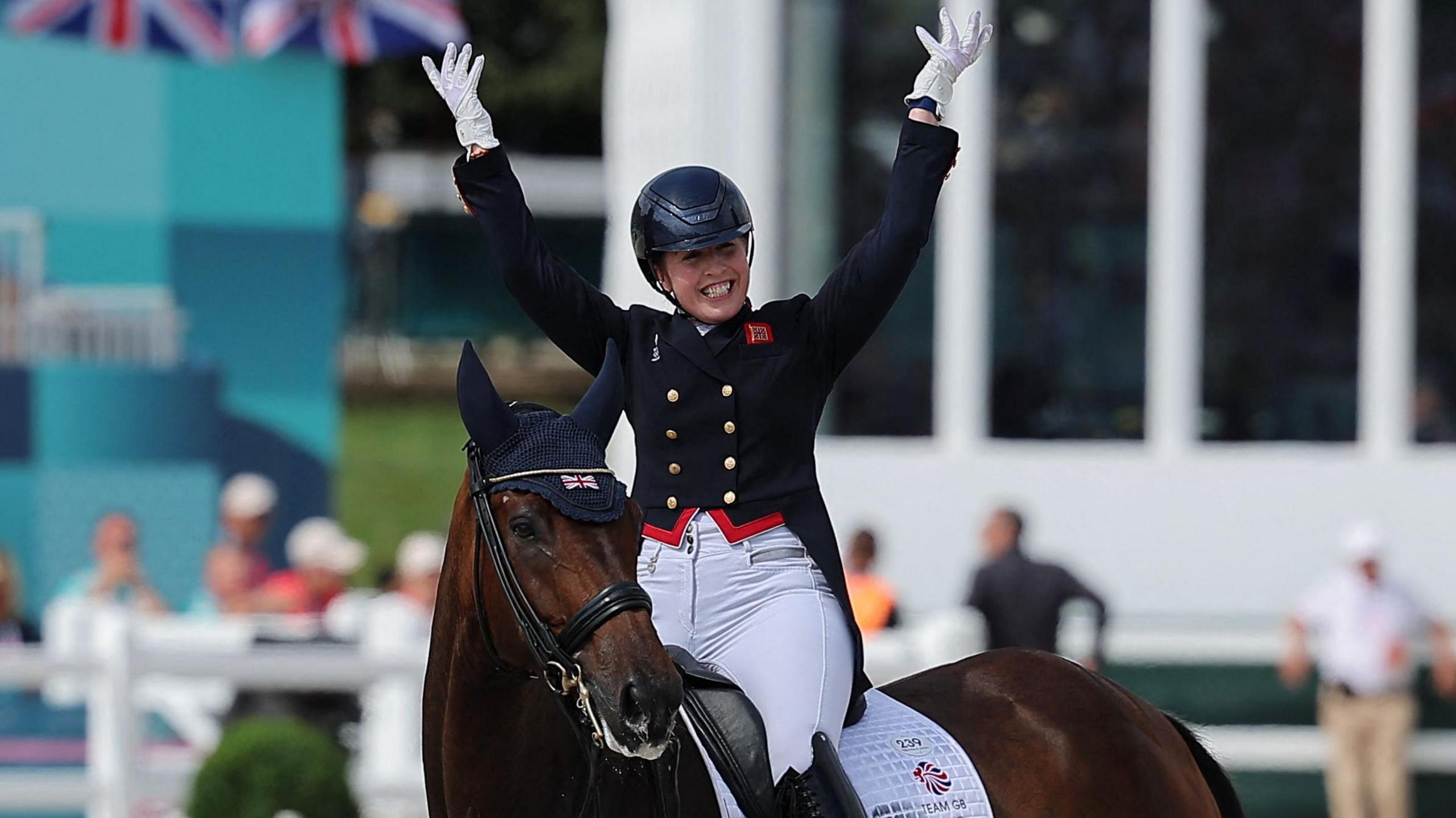 Becky Moody and her horse