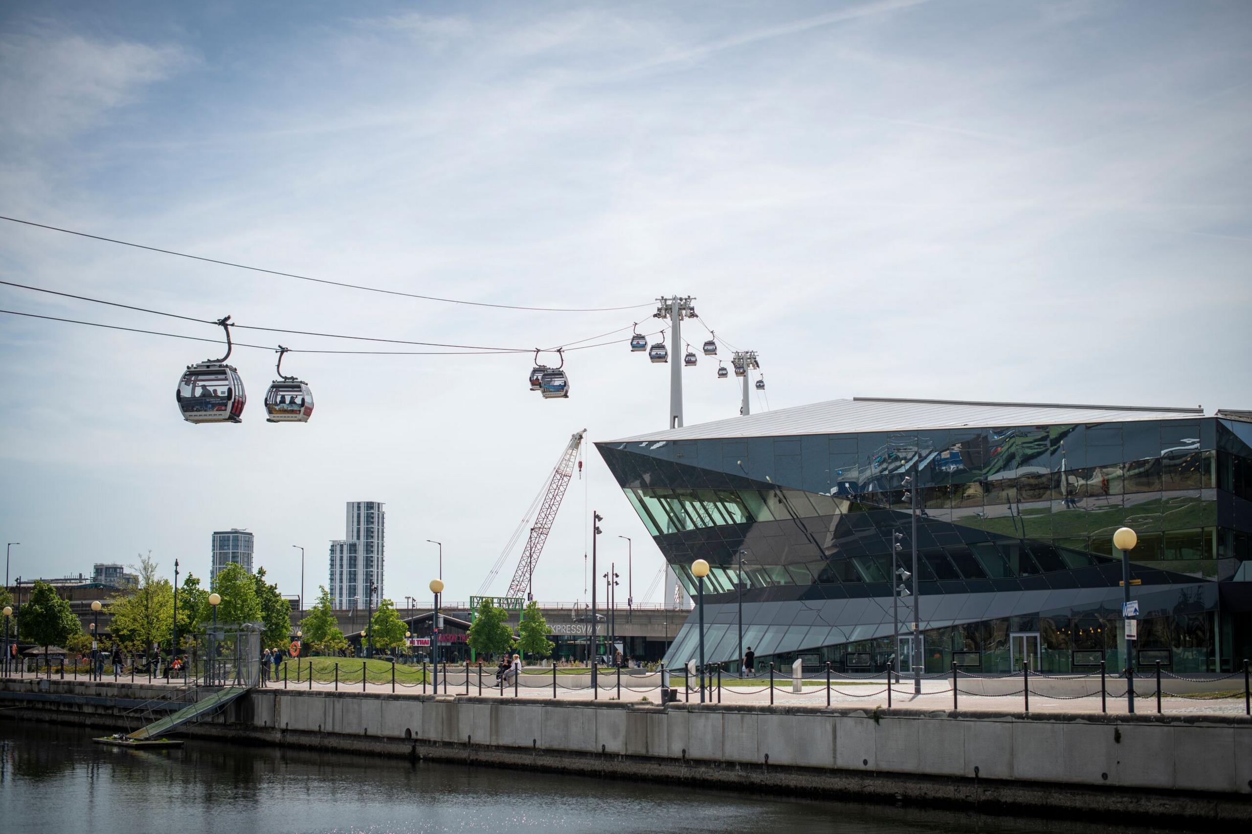 Greater London Authority building at Royal Docks