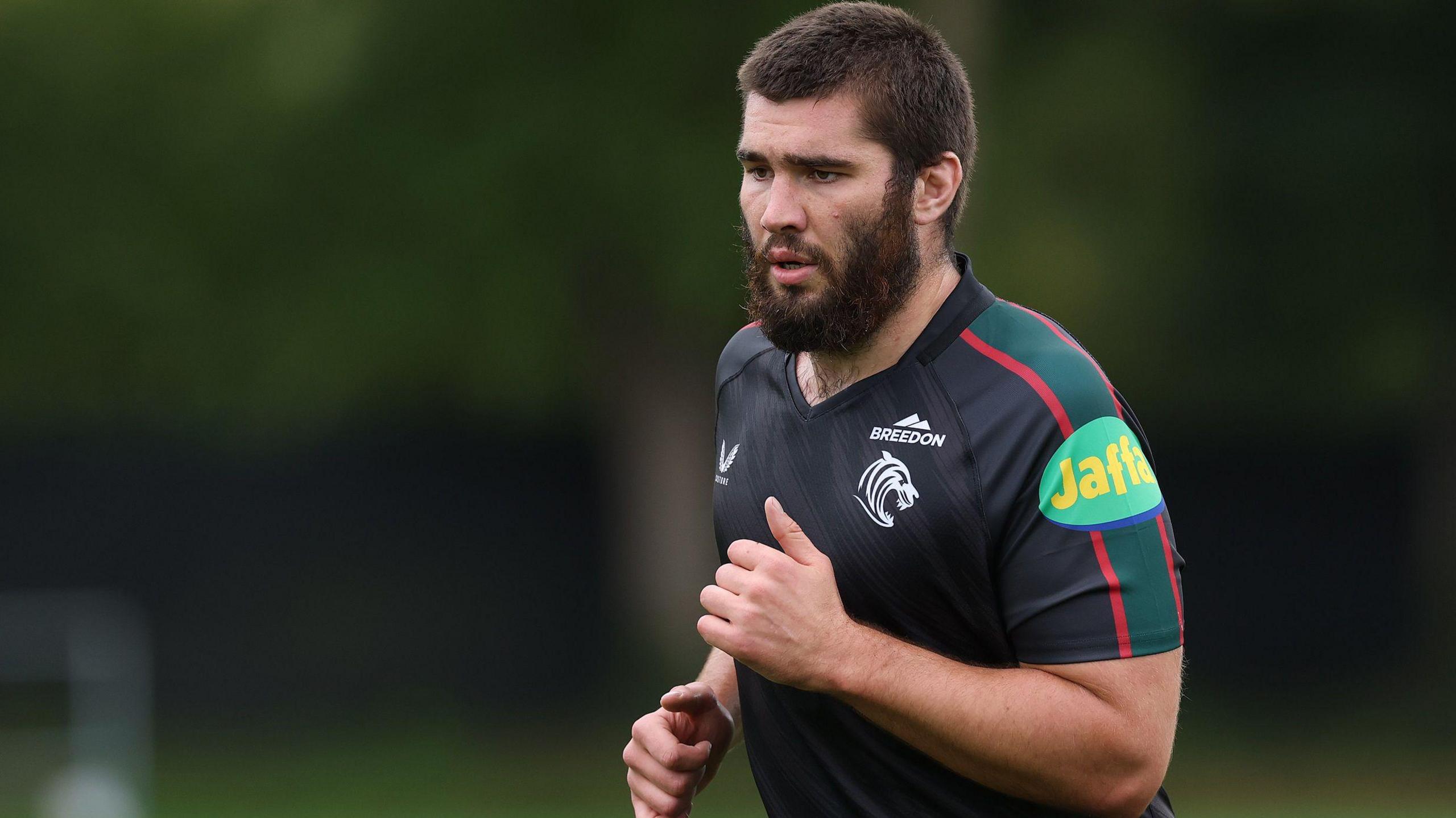 George Martin training at Leicester Tigers