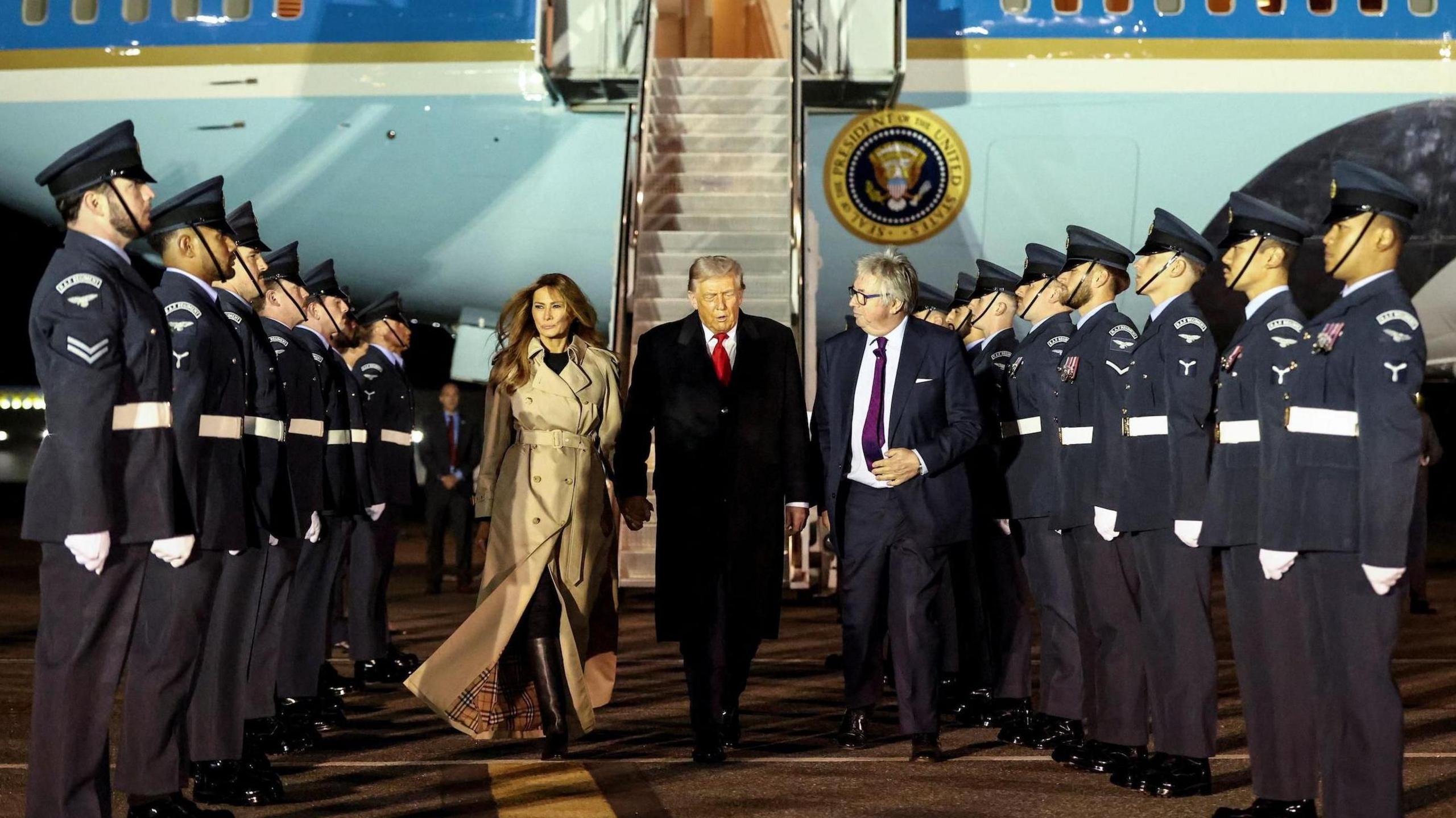 Donald Trump a Melania