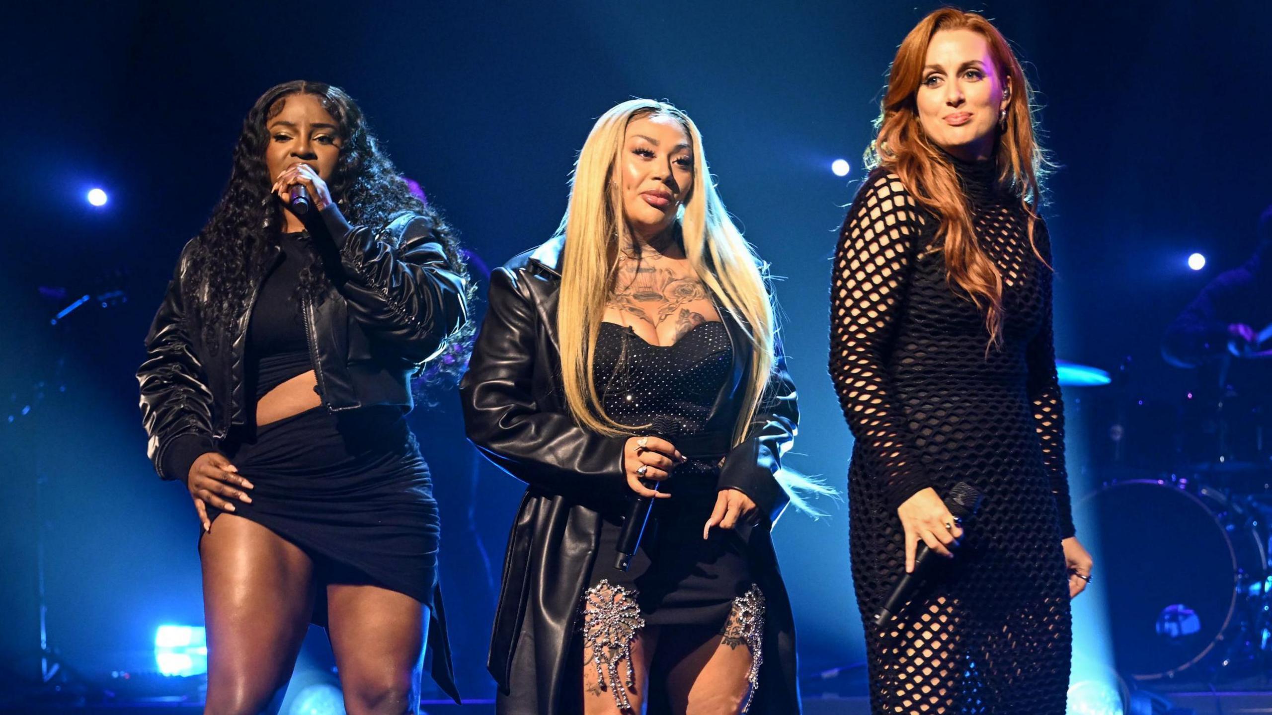 The Sugababes performing live