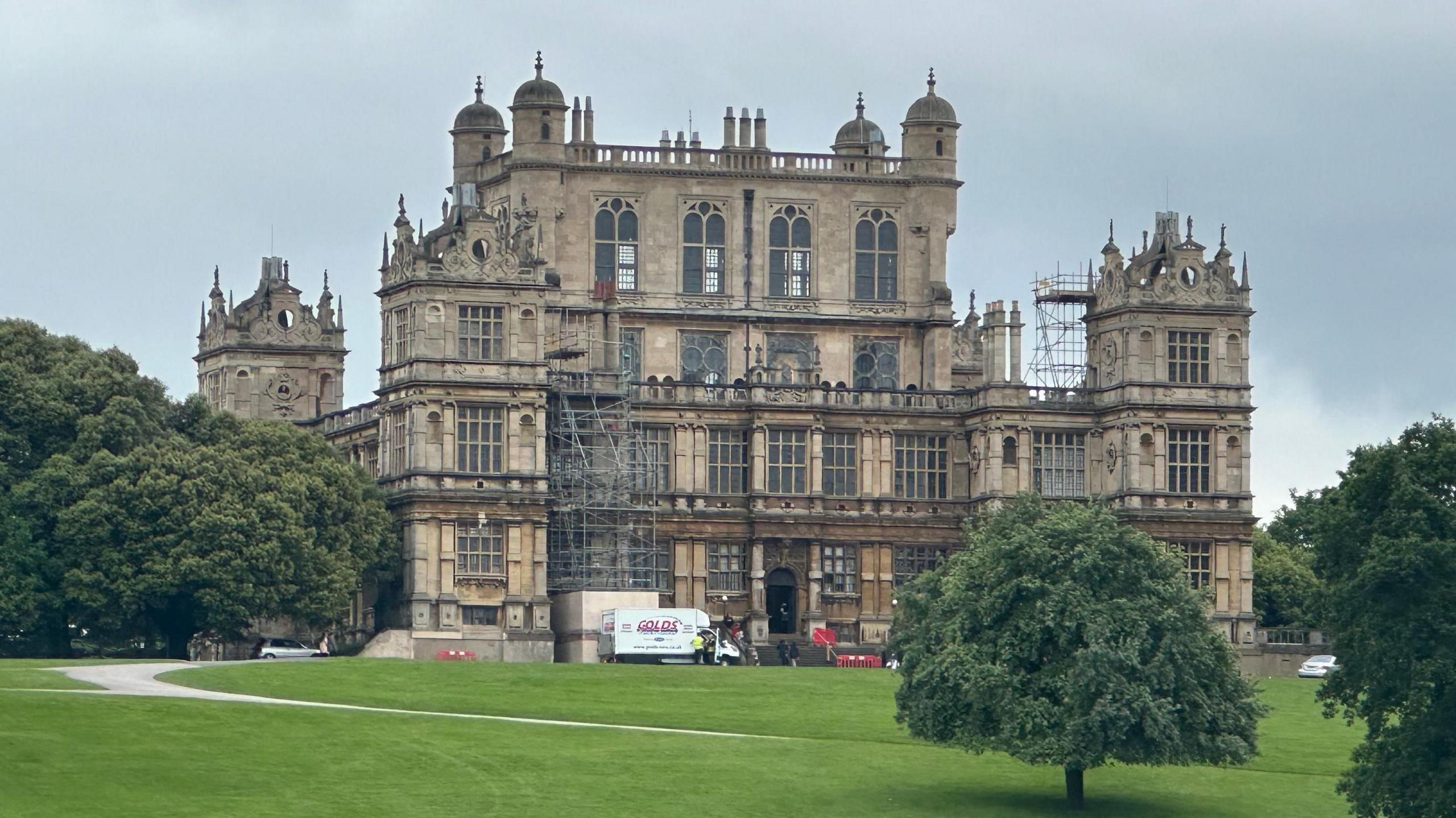 Wollaton Hall, seen from across the park